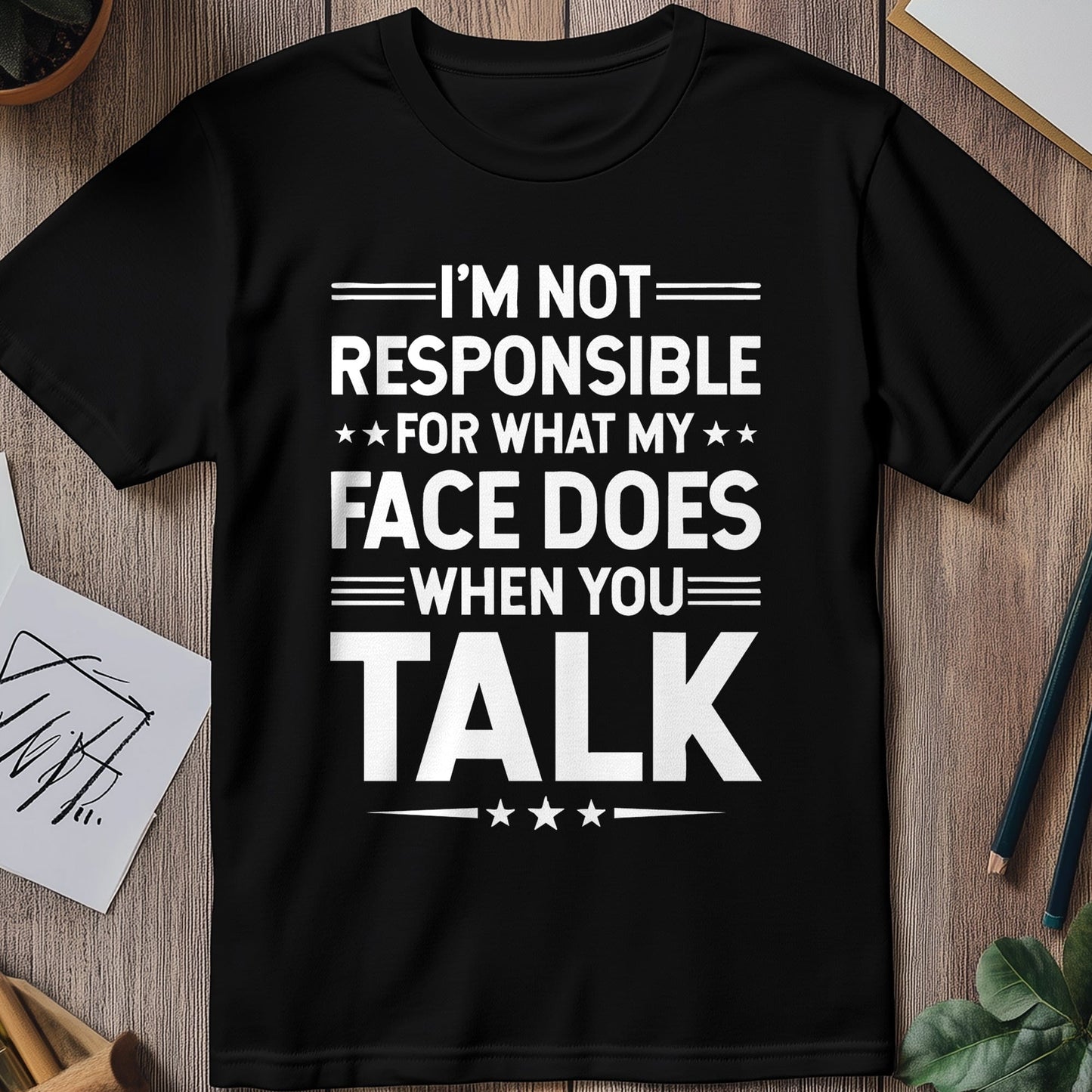 When You Talk 4 t-shirt - Hilarious