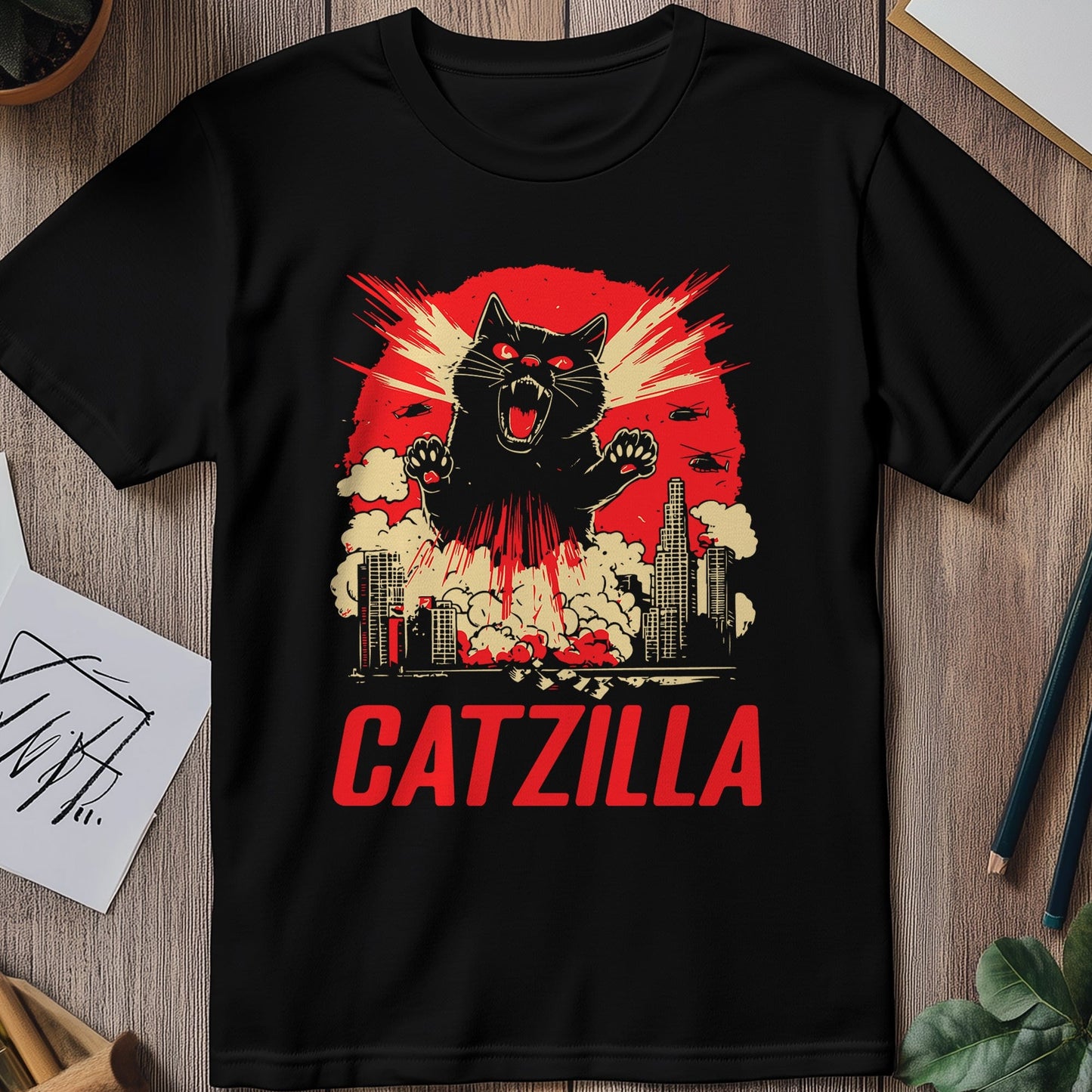 Catzilla 1 T-shirt