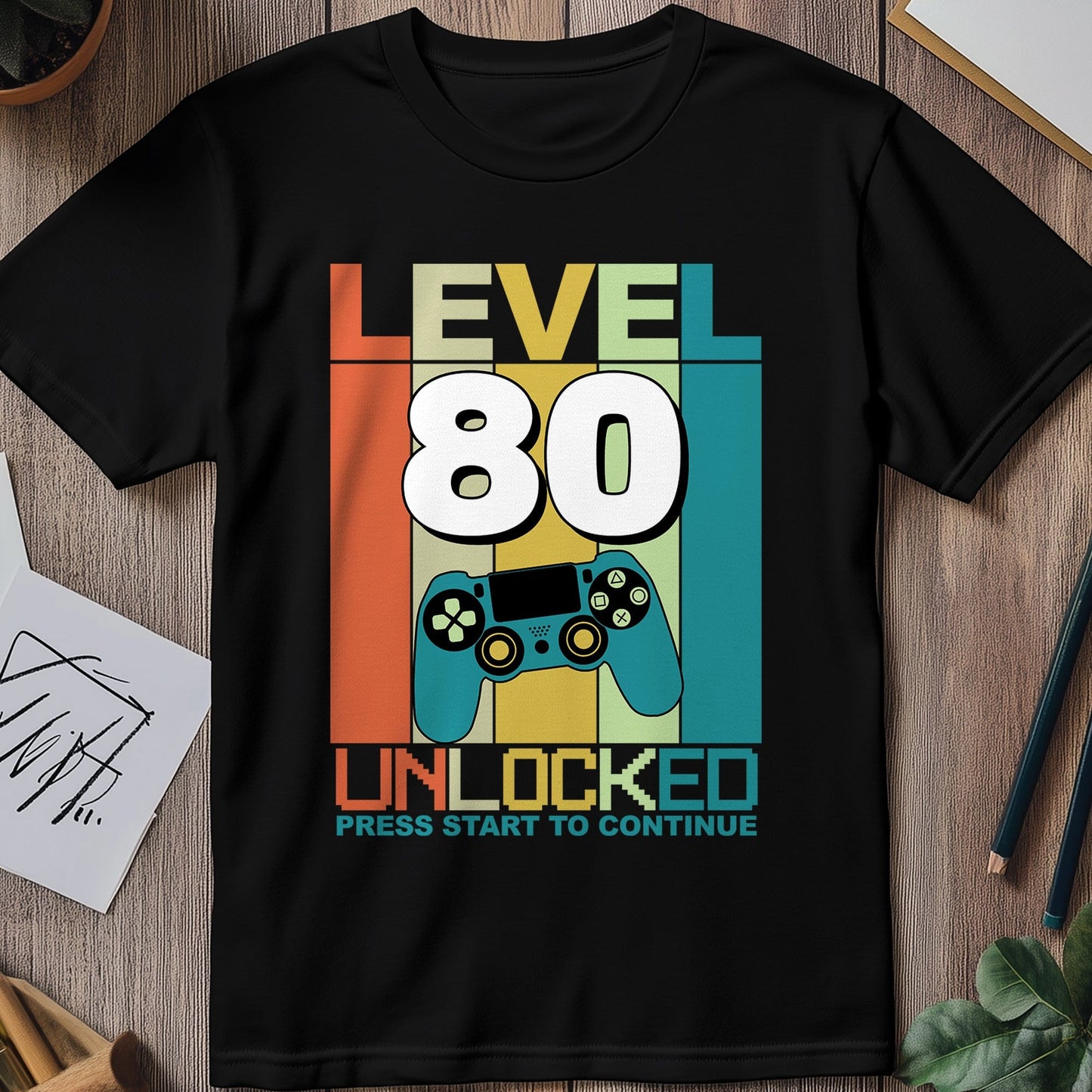 Level Unlocked 80 T-shirt