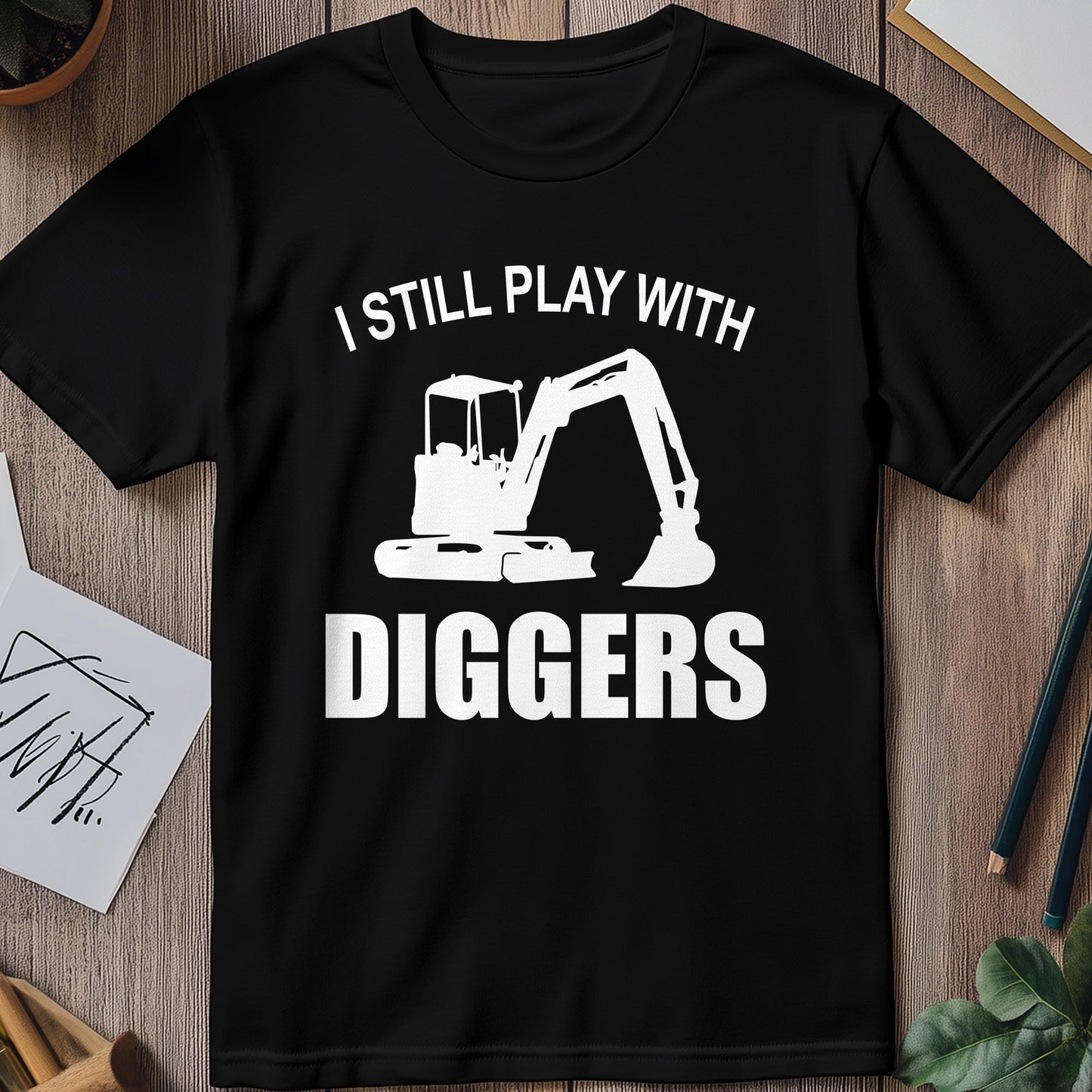 Play with Diggers T-Shirt - Digging