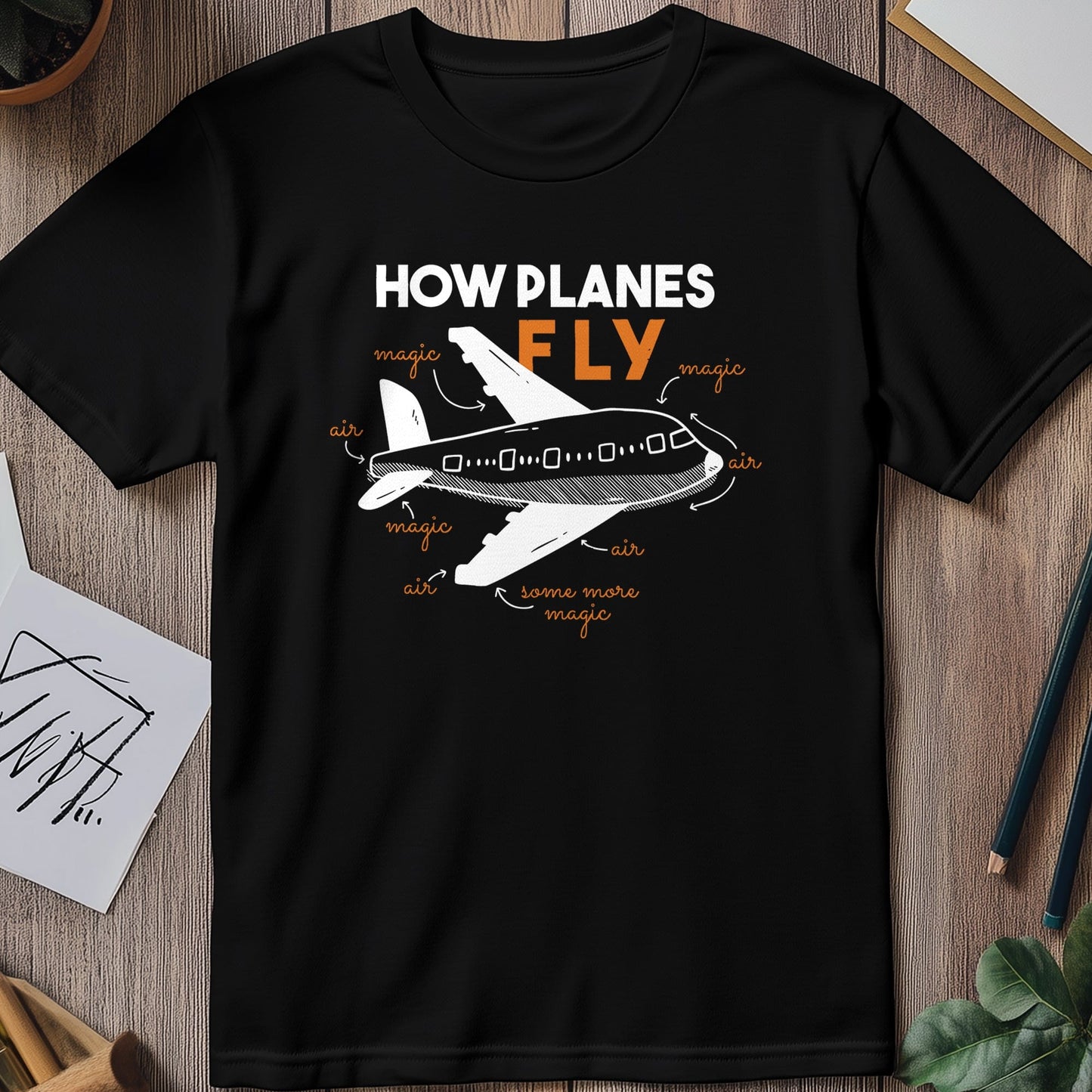 How Planes Fly 3 T-Shirt