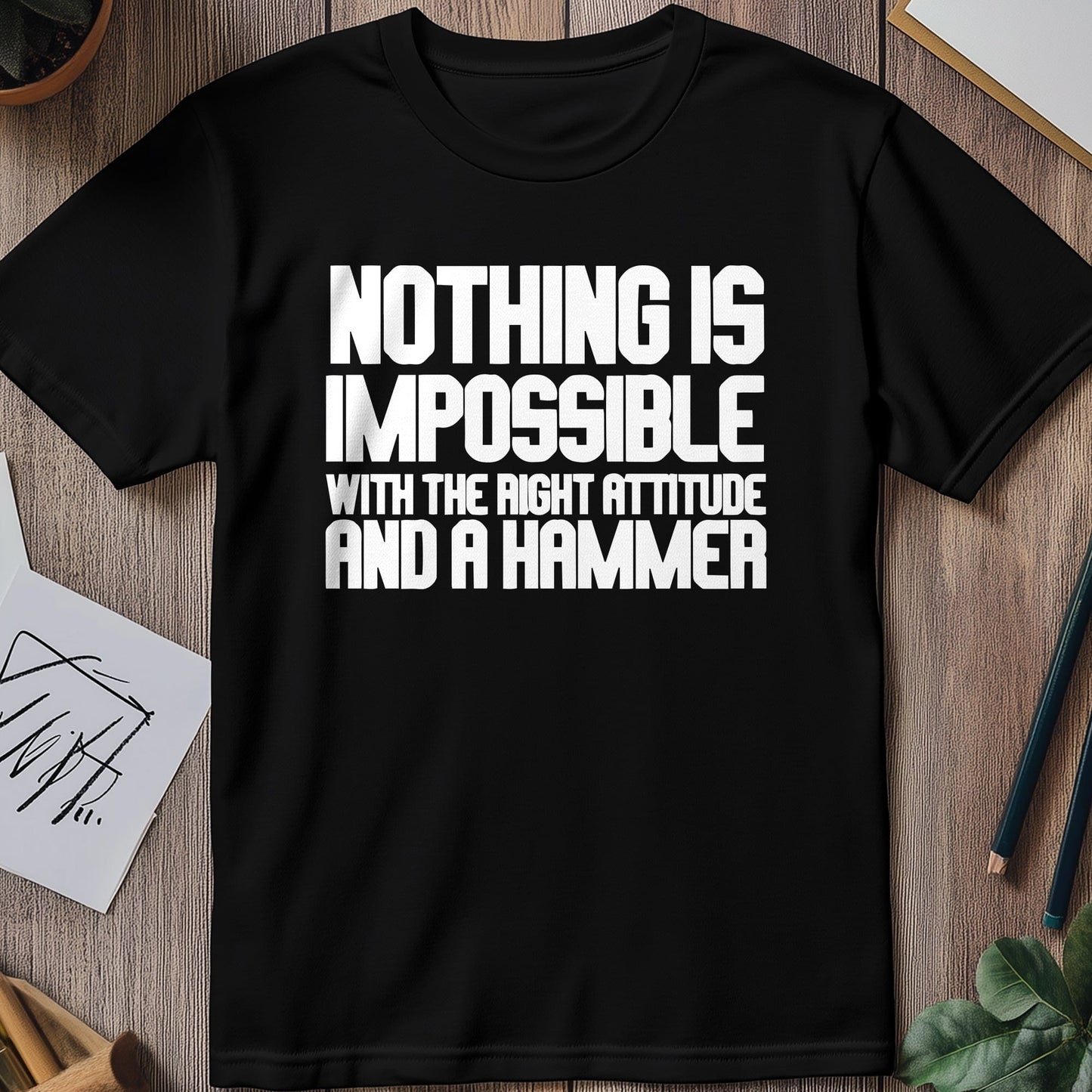 Nothing is Impossible Hammer T-Shirt