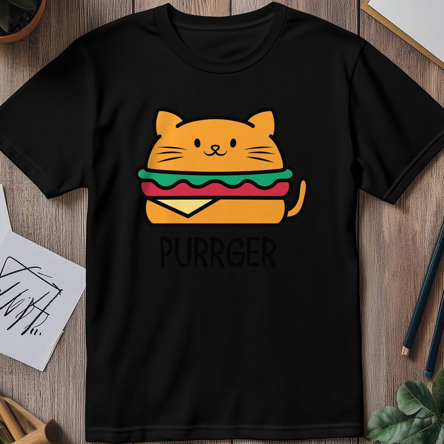 Purrger Cat T-Shirt