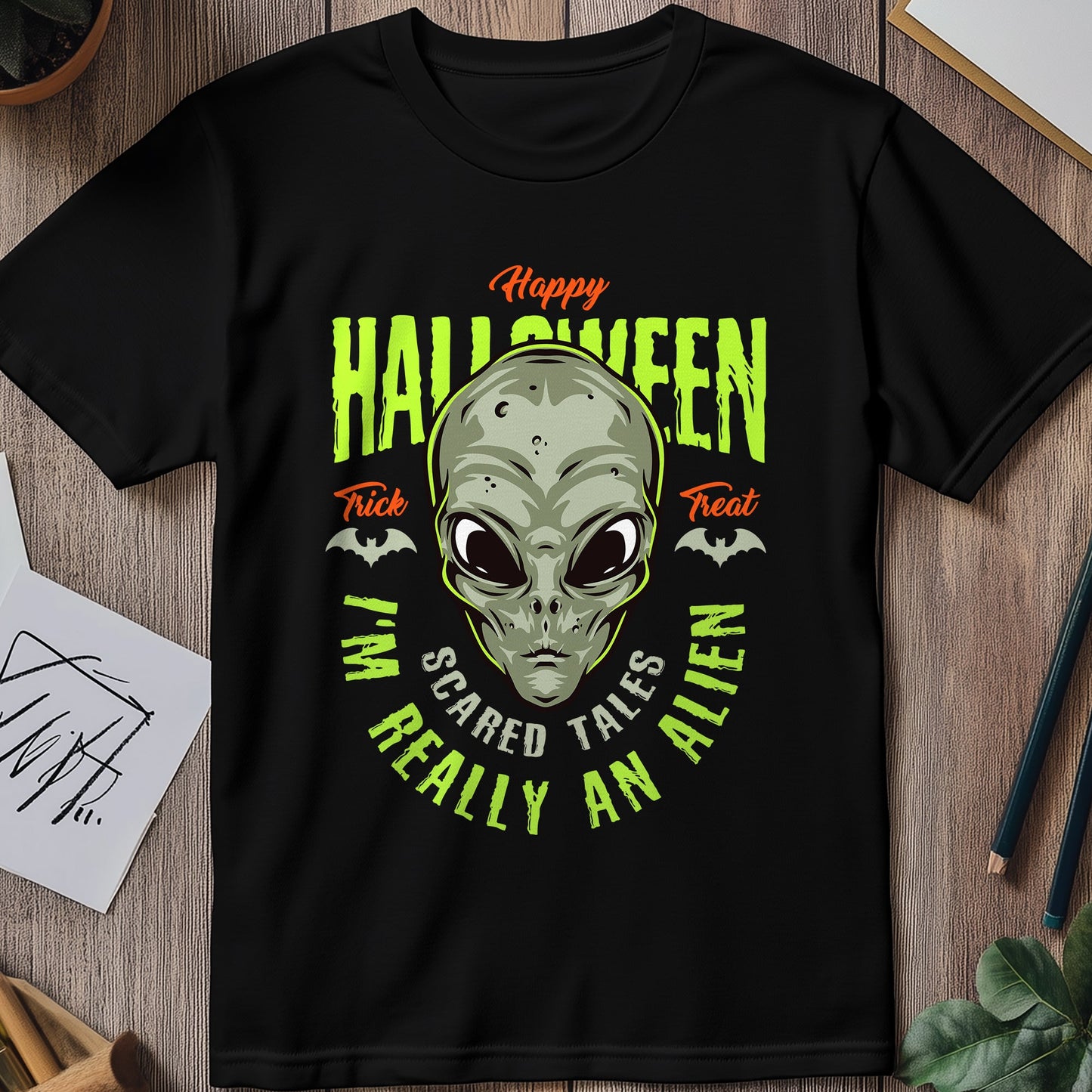I'm Really an Alien Halloween T-shirt