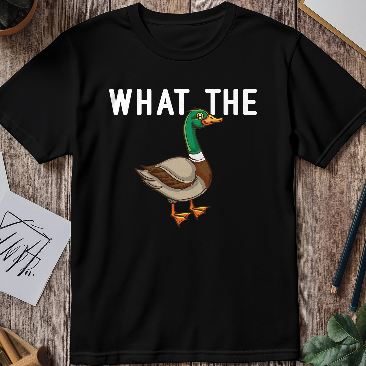 What-the-Duck T-shirt - Quirky and