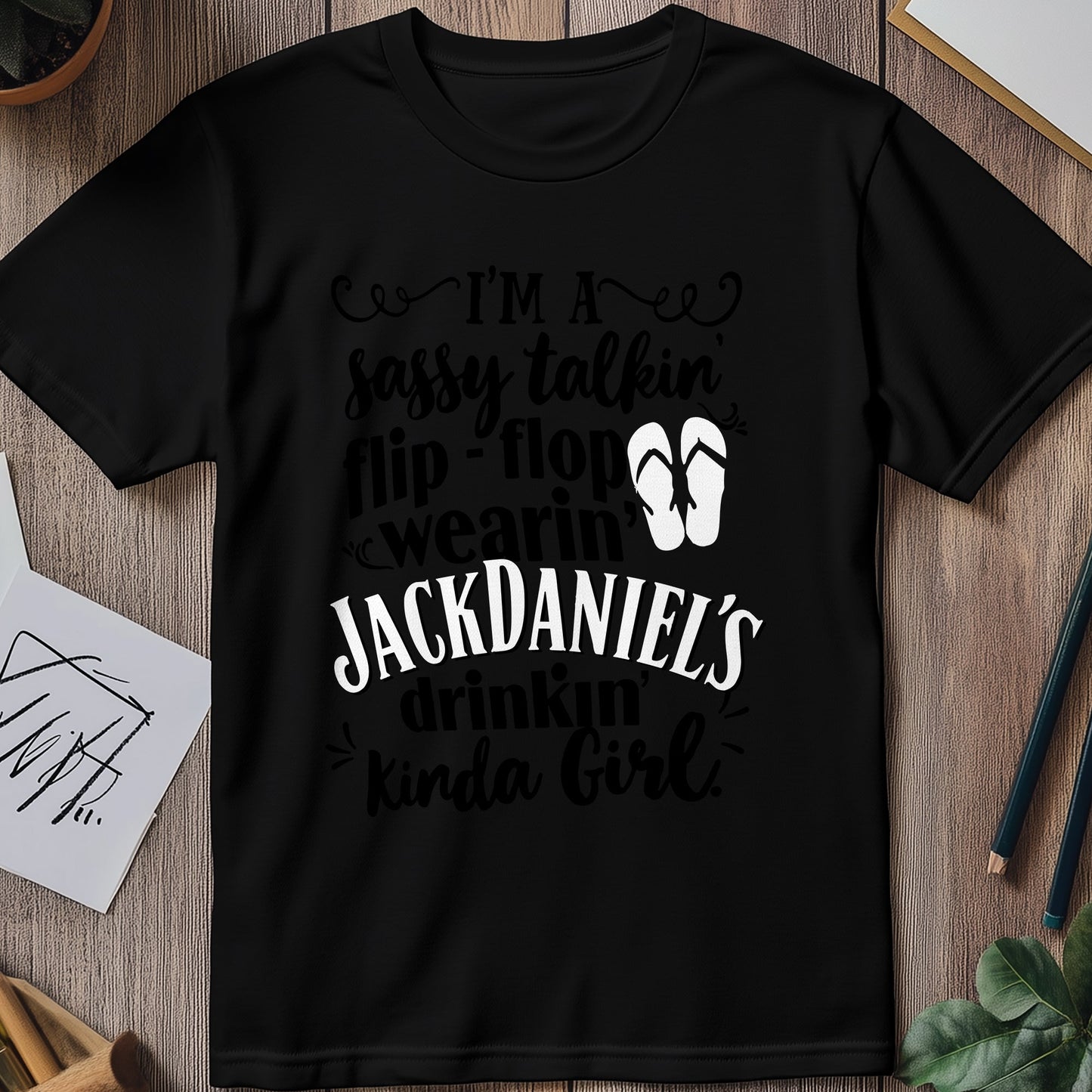 Sassy Flip Flop T-Shirt - Walk in