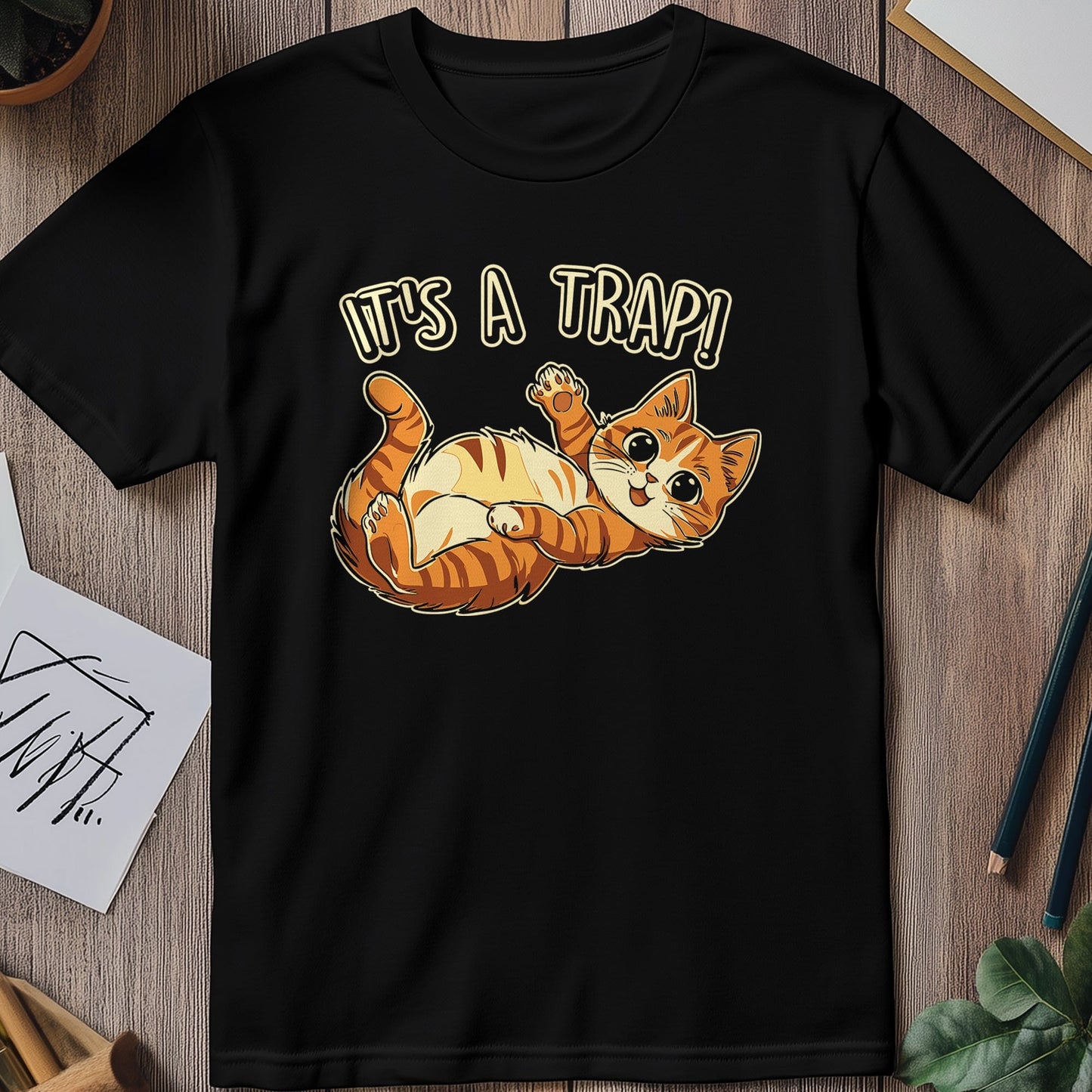 It's a Trap Cat T-shirt