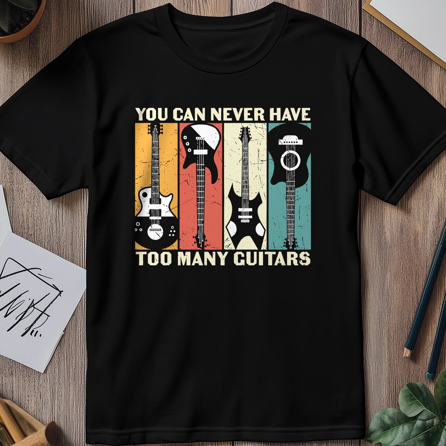 Too Many Guitars 2 T-Shirt