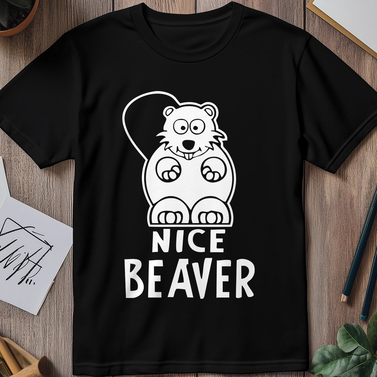 Nice Beaver 2 T-Shirt - Hilarious and