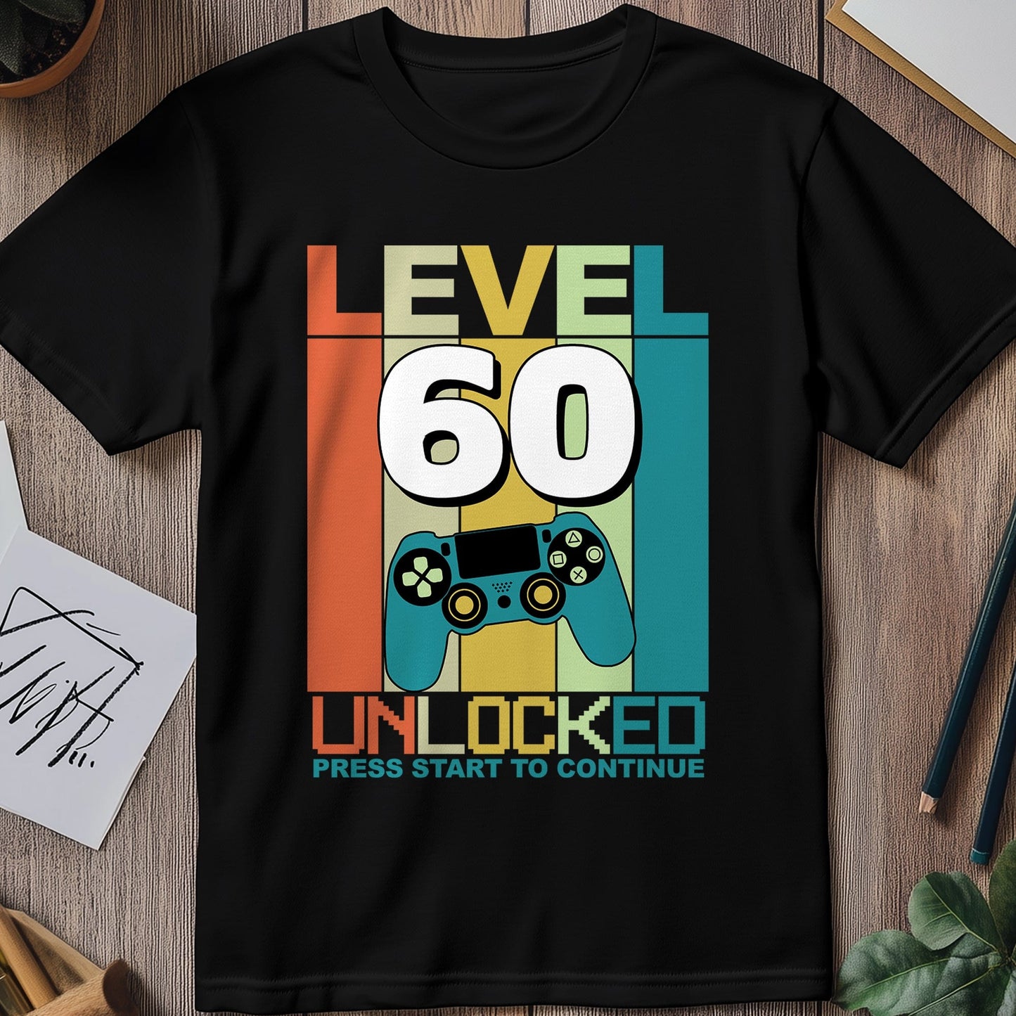 Level Unlocked 60 T-Shirt h scores!