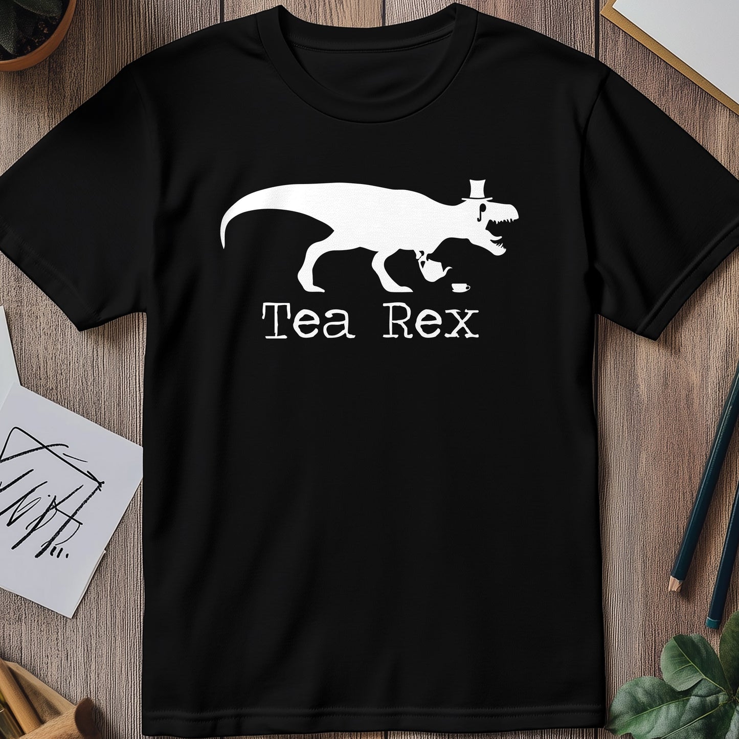 Tea Rex T-Shirt - Sip Happens!