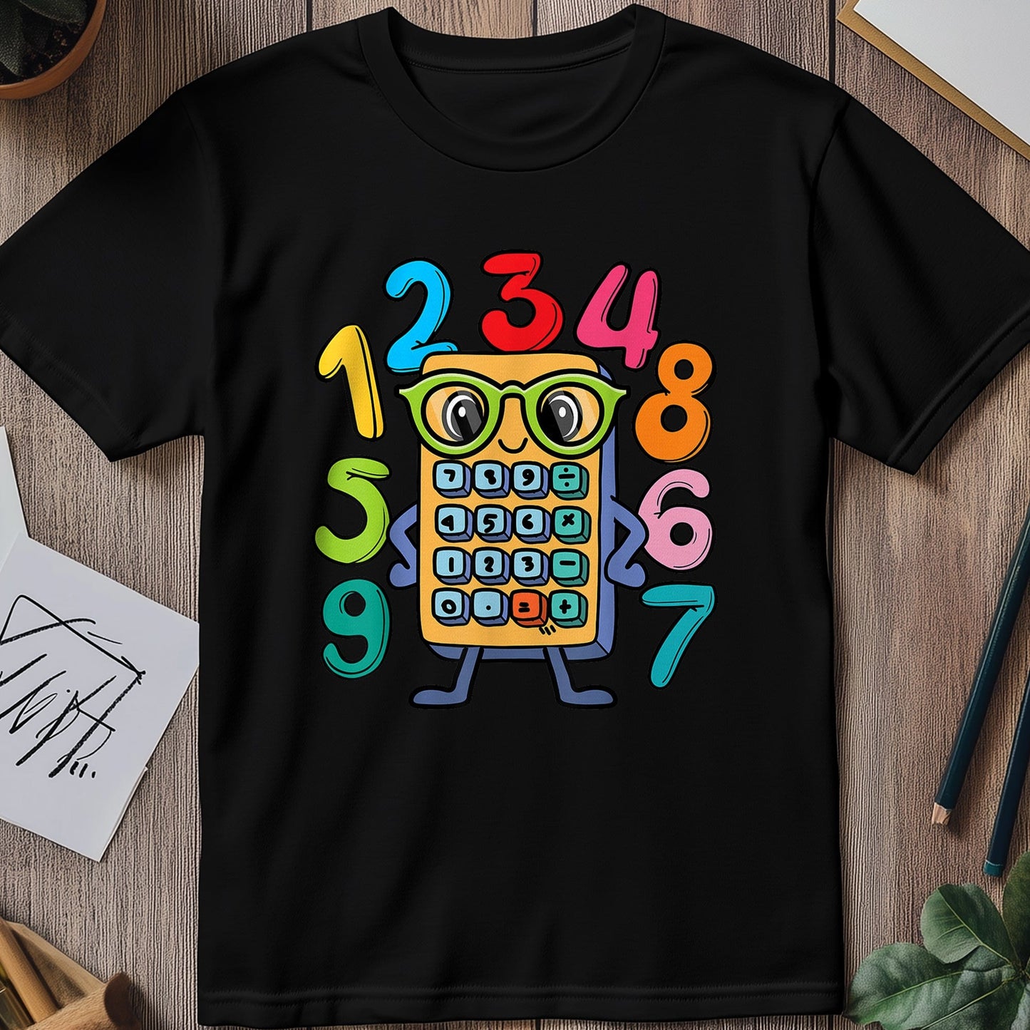 Calculator Costume Numbers Kids Tee