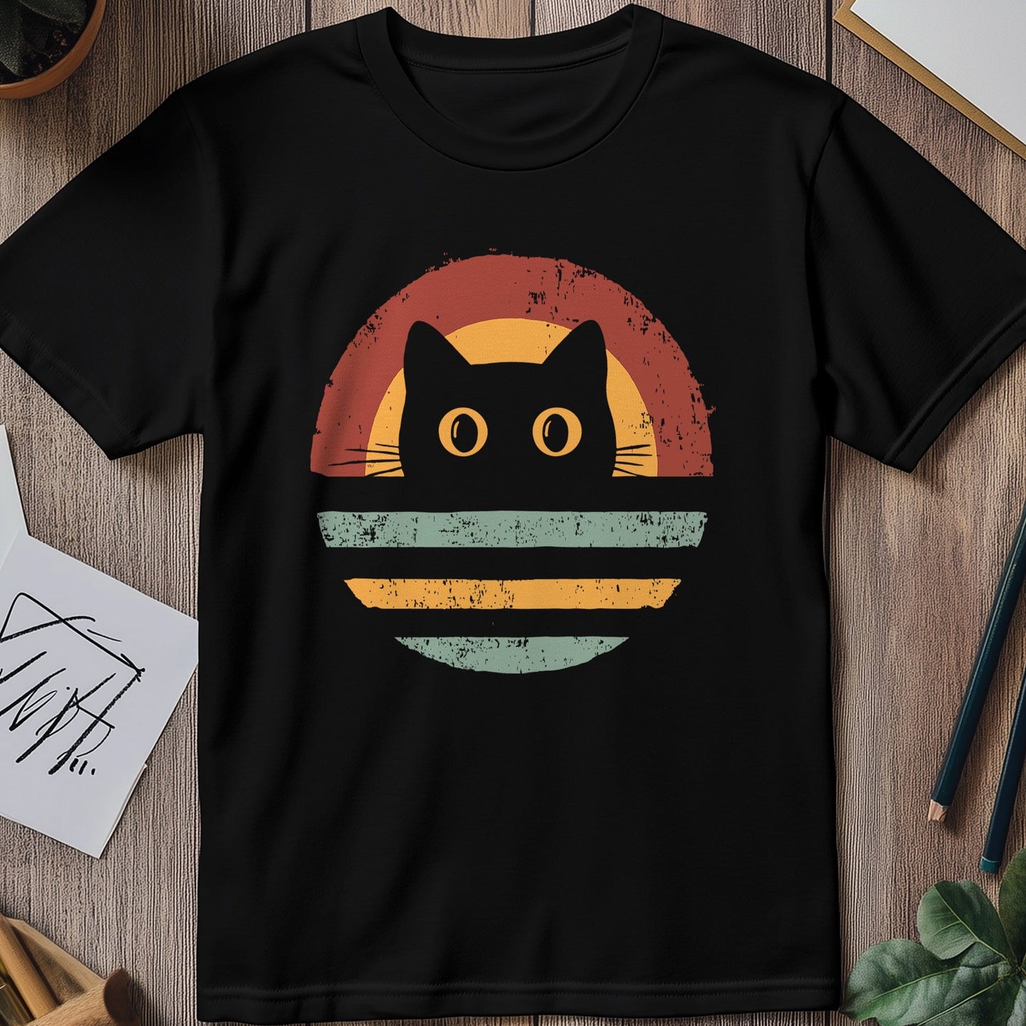 Cat Retro 2 T-Shirt