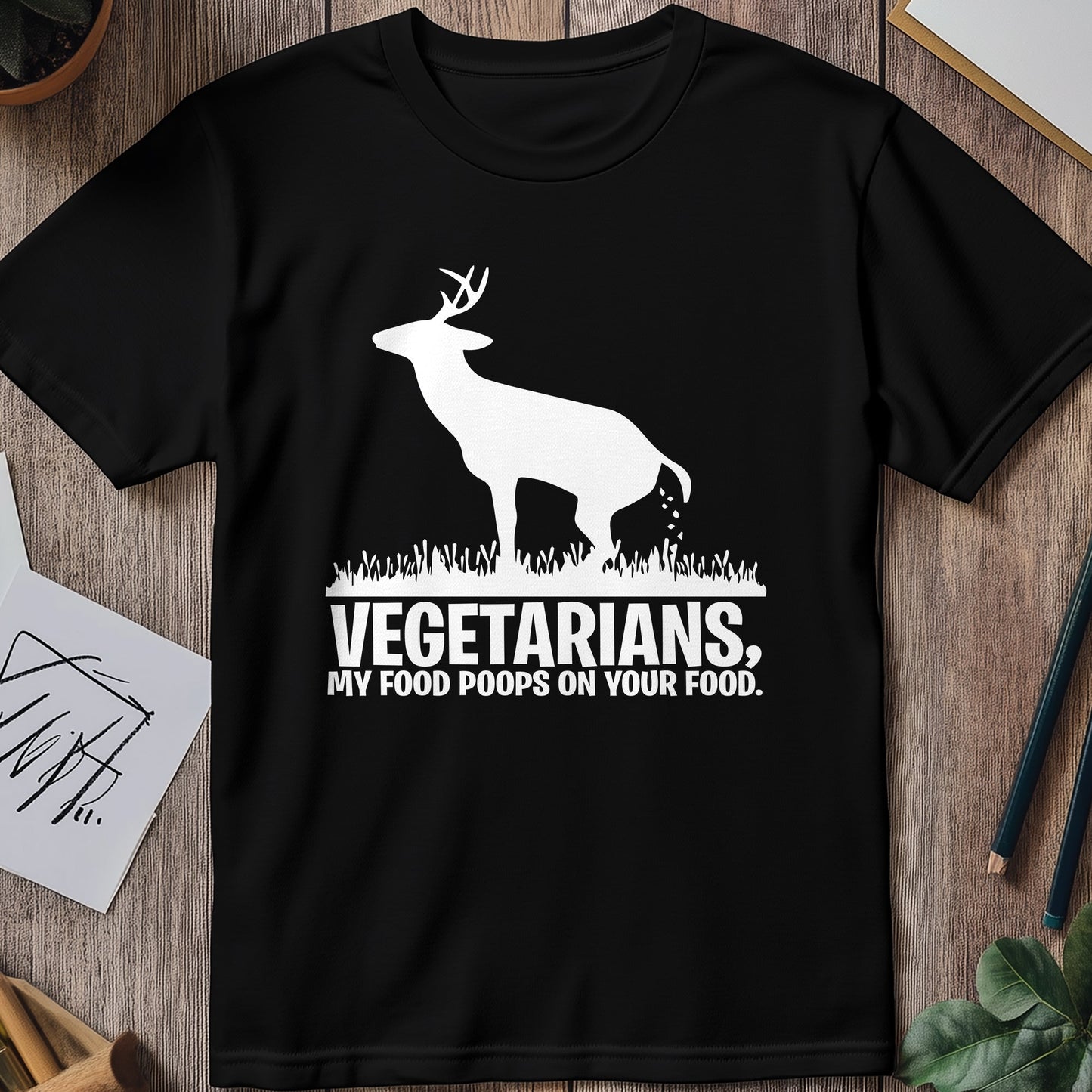 Vegetarian Food Poop T-Shirt -