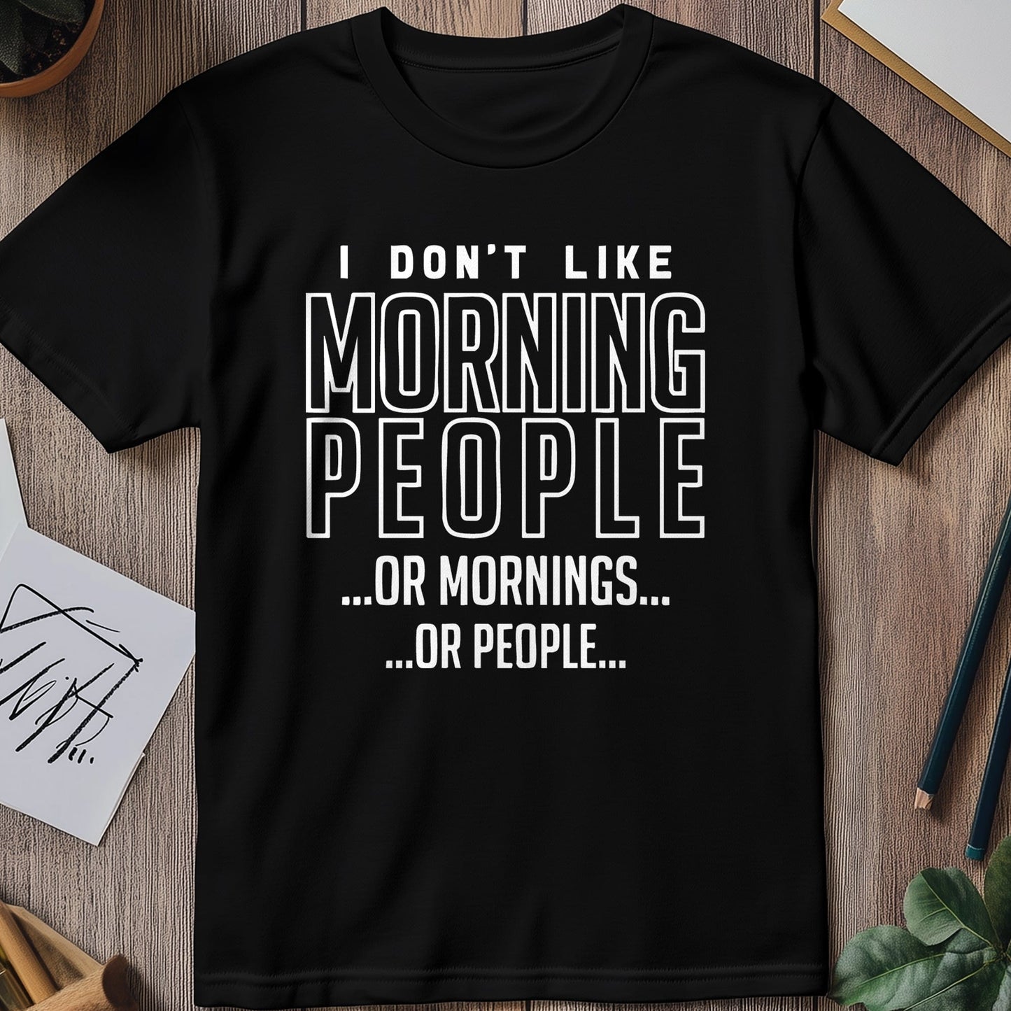Morning People 2 t-shirt -