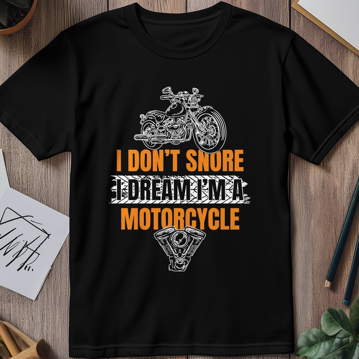 Motorcycle Snore 5 T-Shirt
