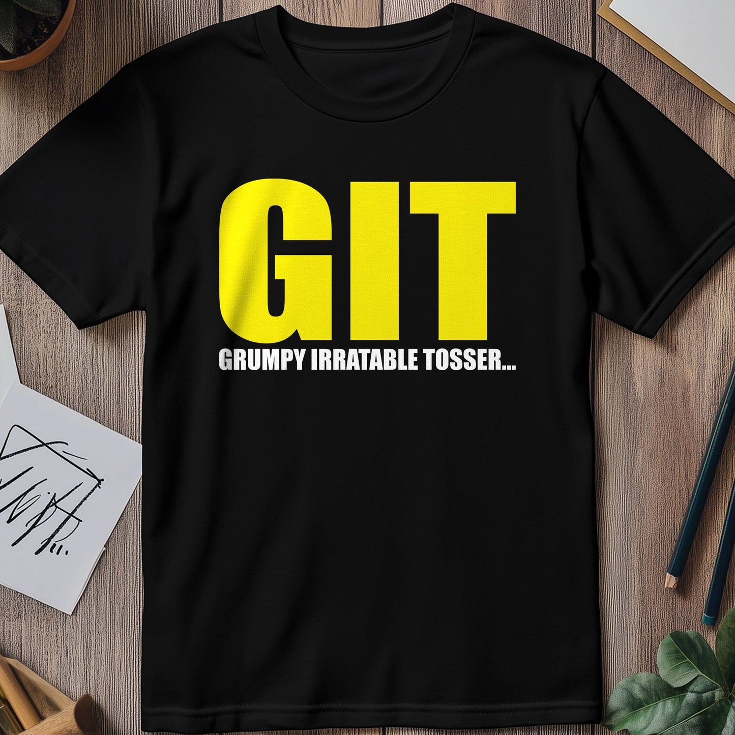 Git Grumpy Irritable T-shirt - Embrace