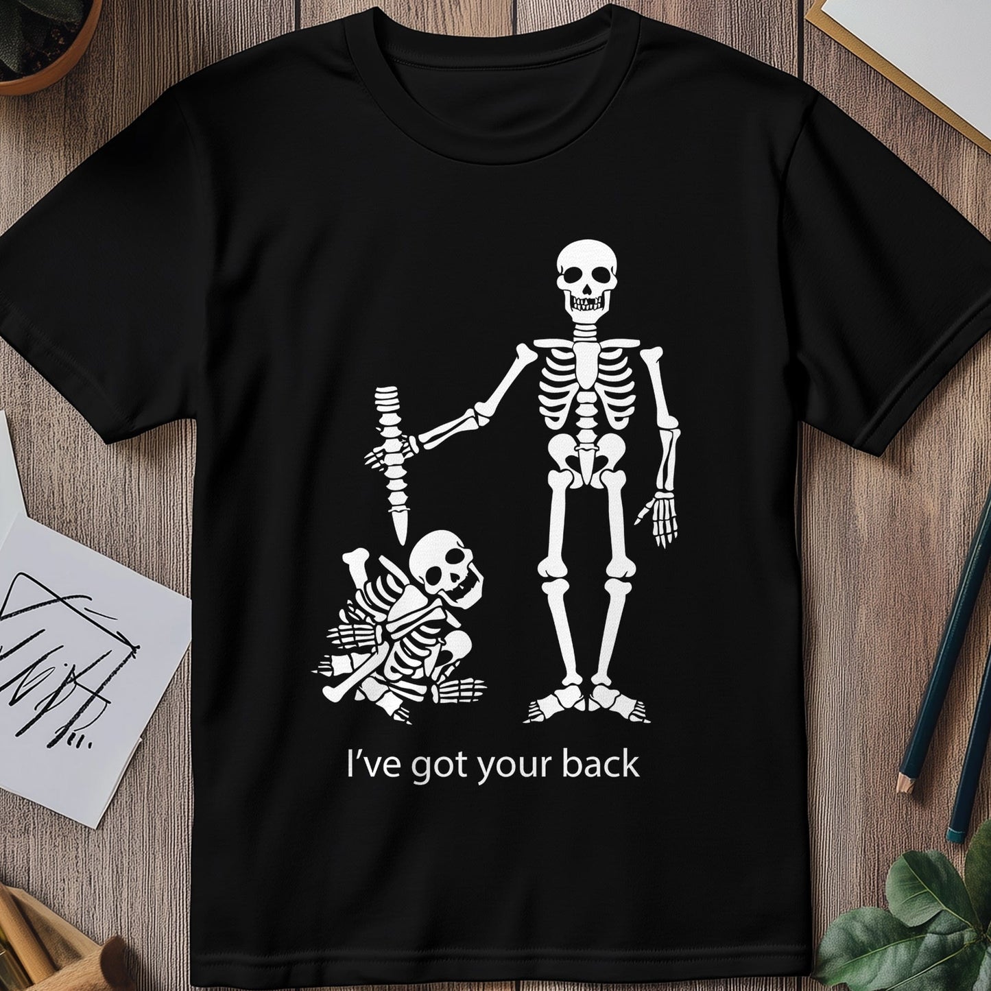 Got Your Back Skeletons T-Shirt -