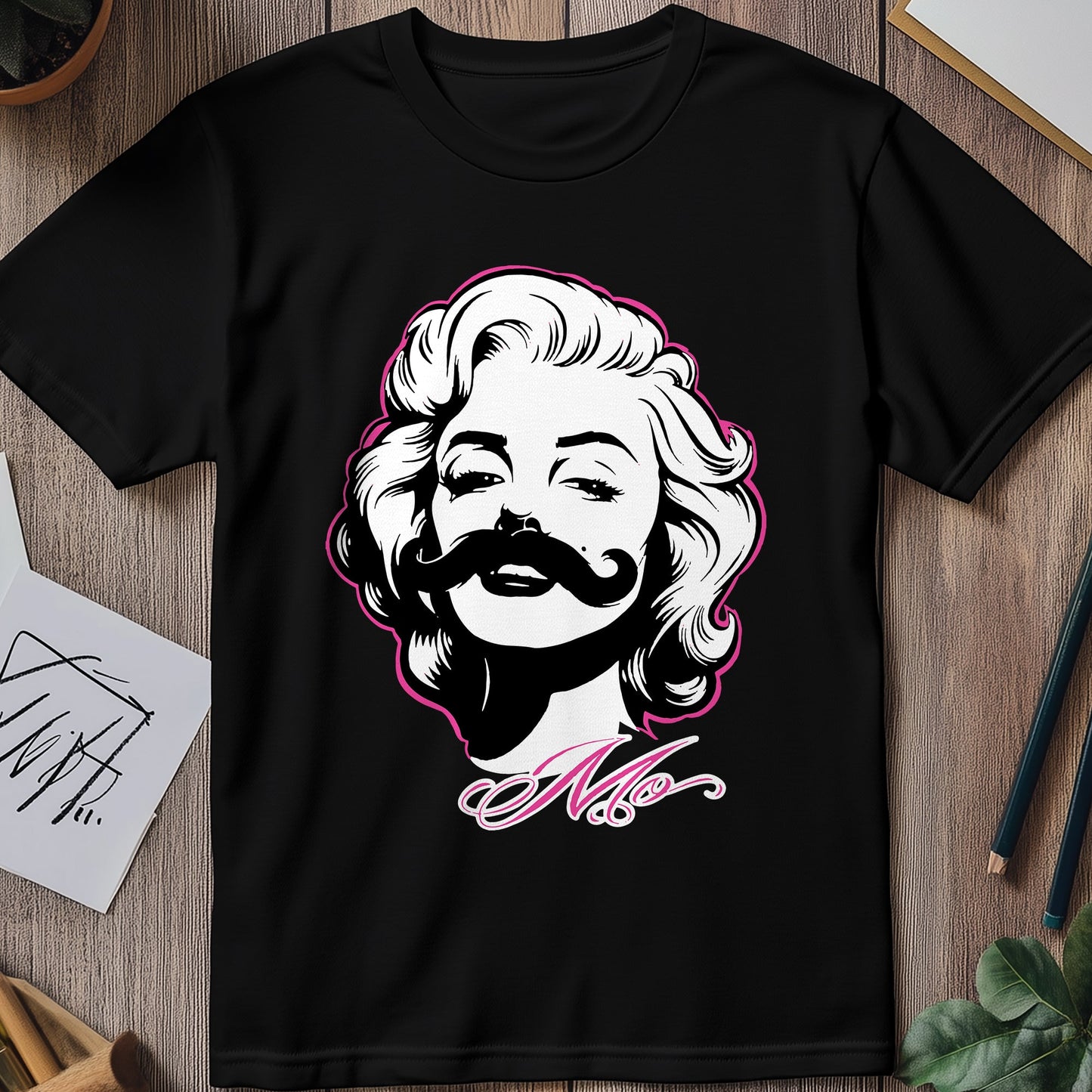 Monroe Moustache T-Shirt