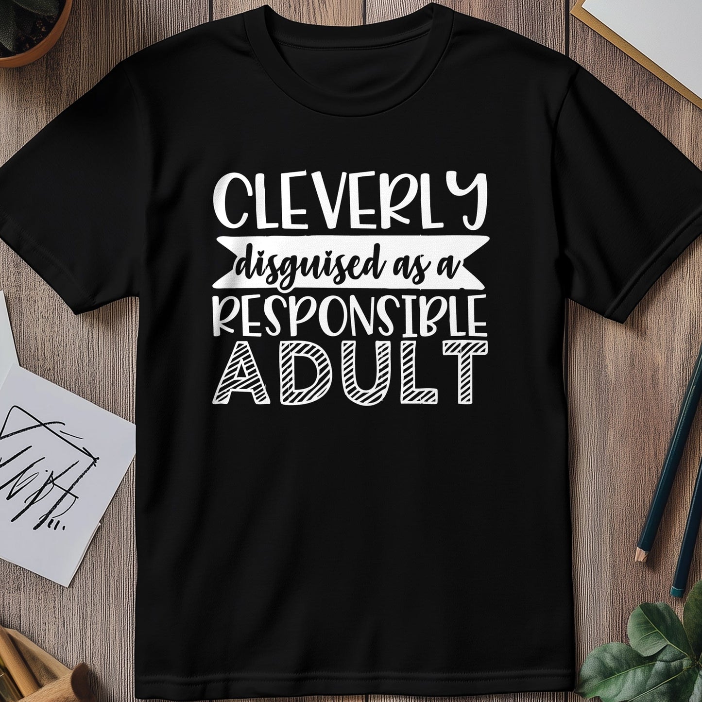 Responsible Adult Level 4 t-shirt