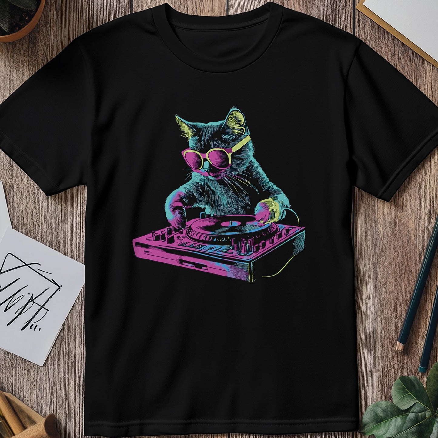 DJ Cat 4 - Purr-fectly T-Shirt