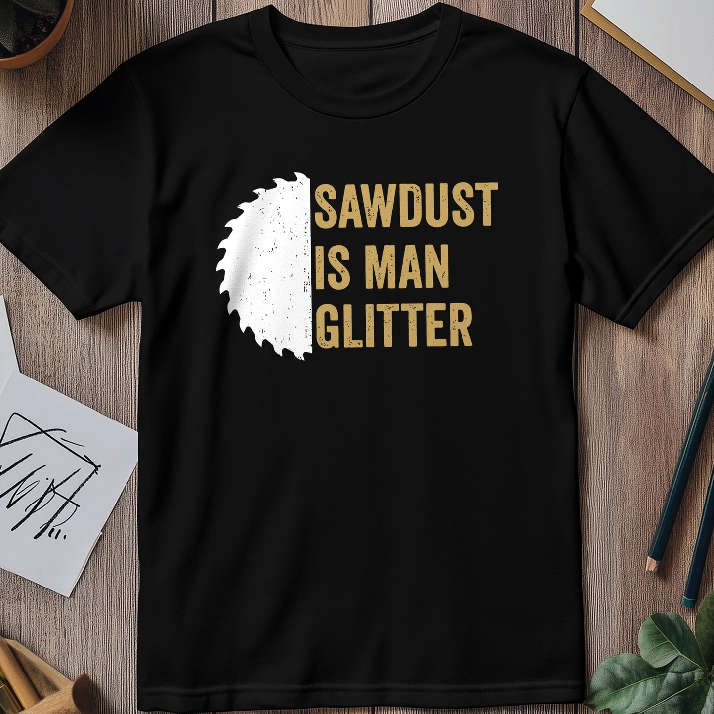 Sawdust Man Glitter T-shirt