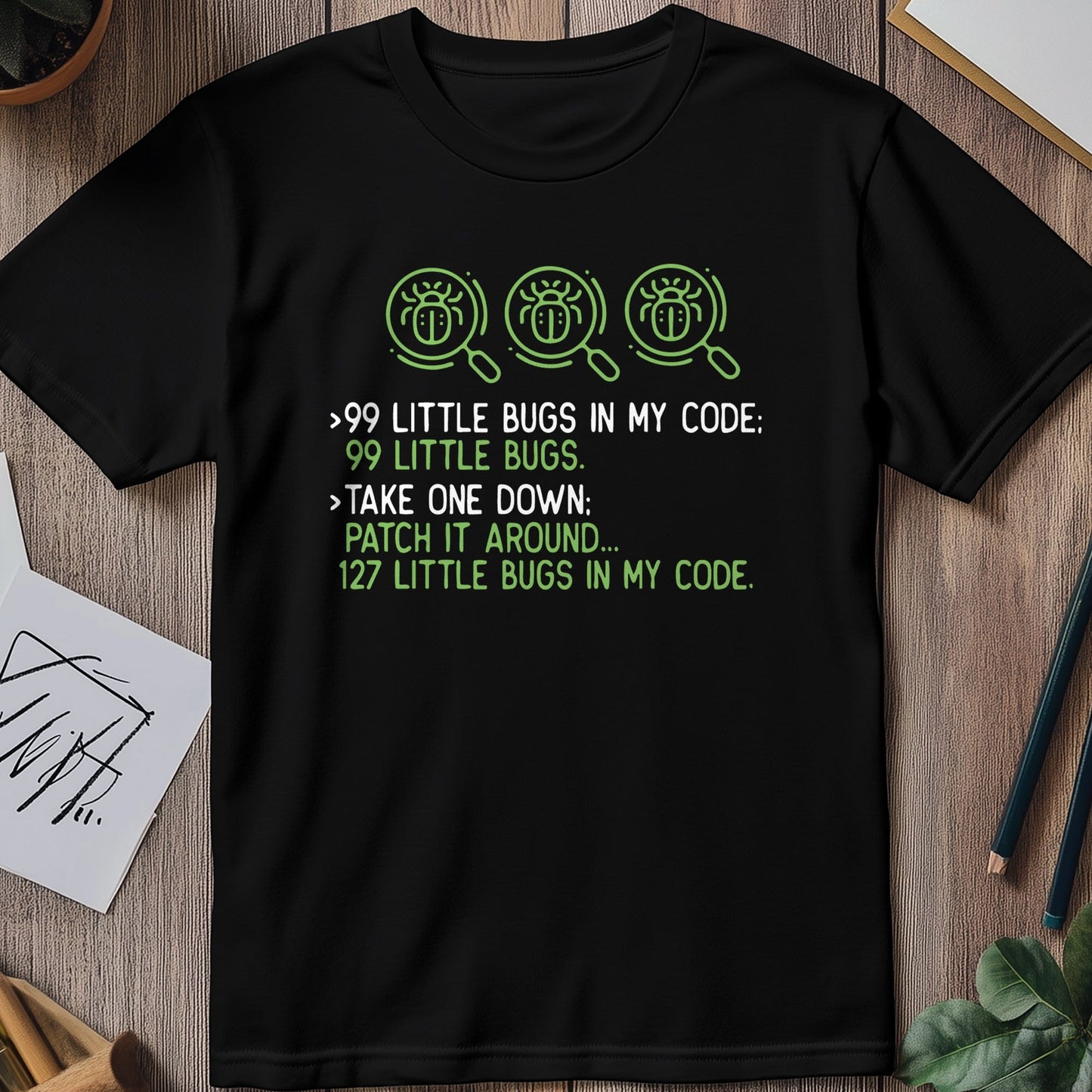 Bugs in the Code 1 T-Shirt