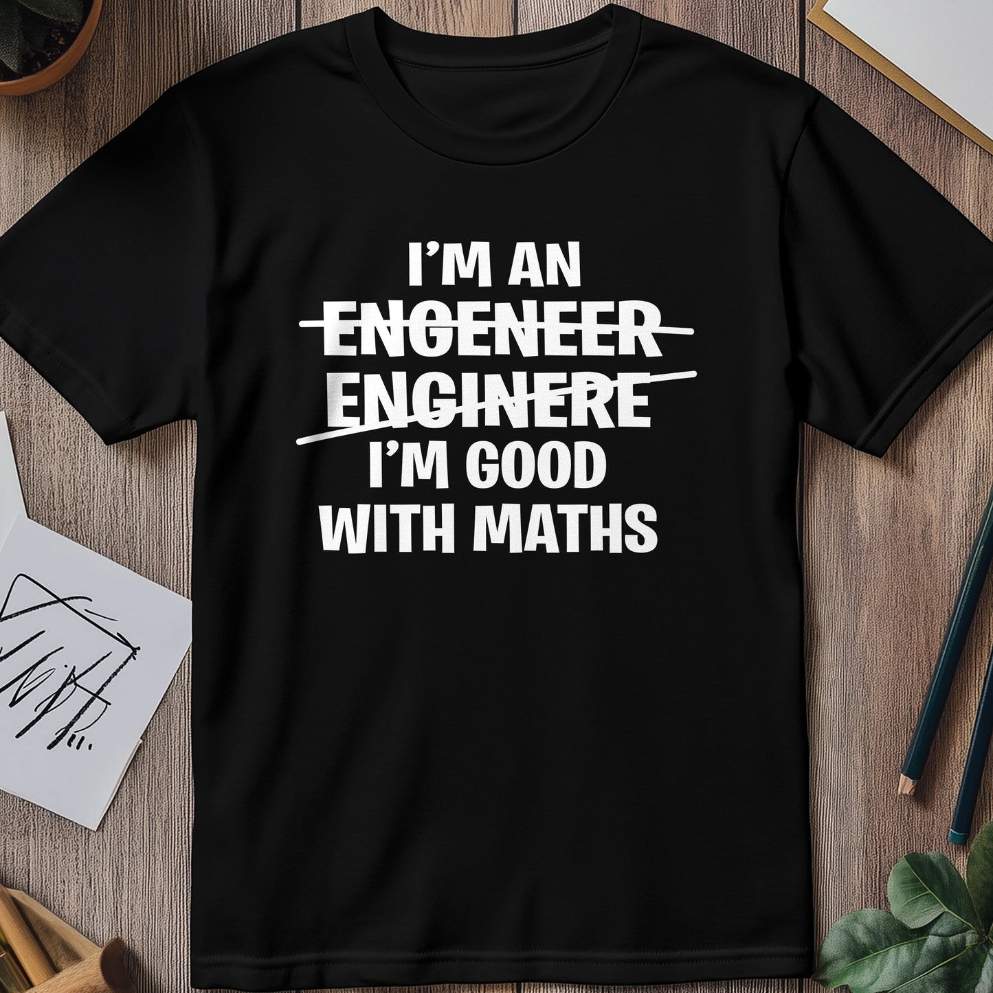 I'm an Engineer t-shirt - Math Whiz