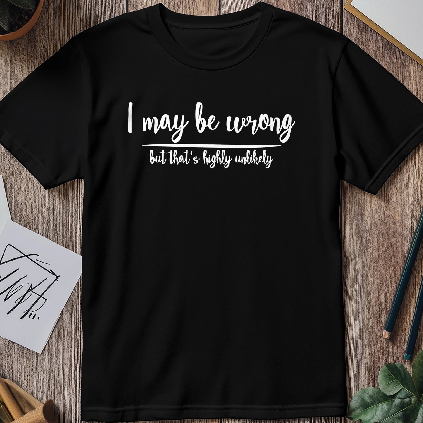 I May Be Wrong 2 T-Shirt