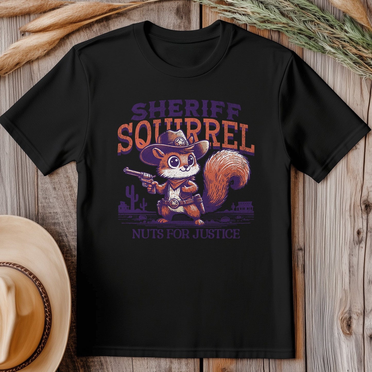 Sheriff Squirrel T-shirt