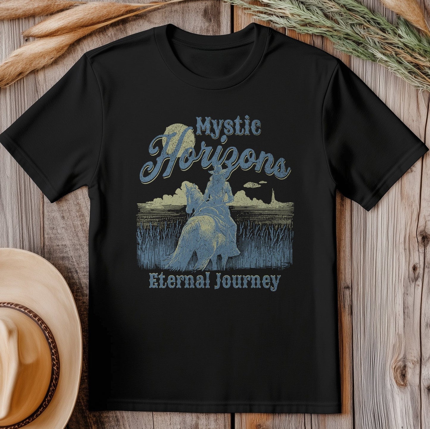 Mystic Horizons Cowboy T-shirt -