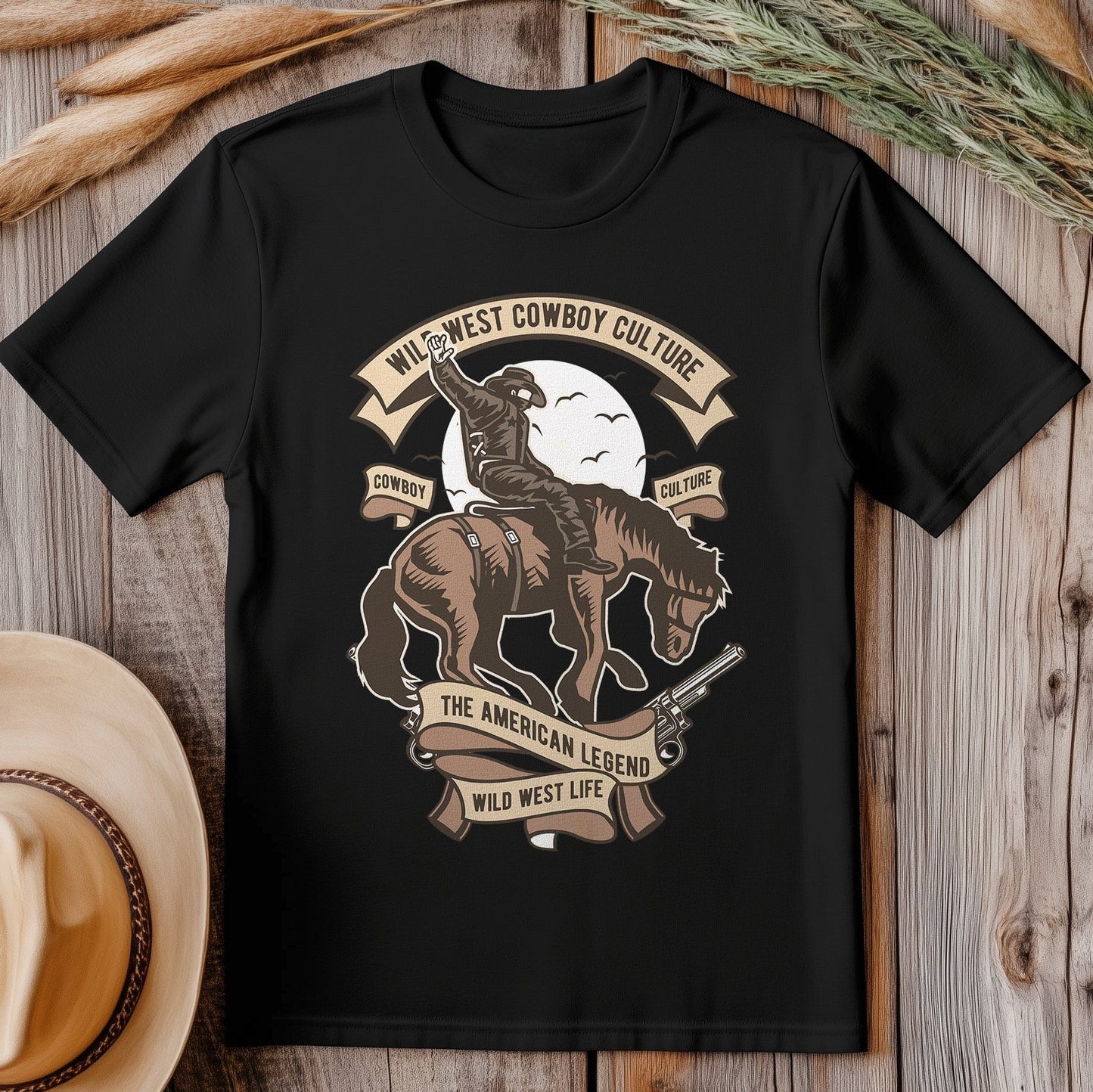 Wild West Cowboy Culture T-shirt -