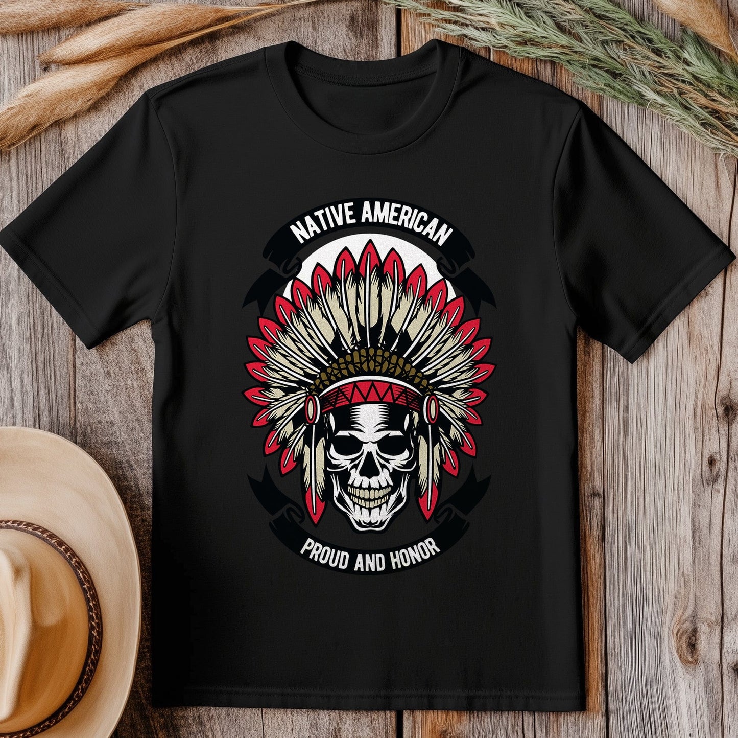 Native American Skull t-shirt
