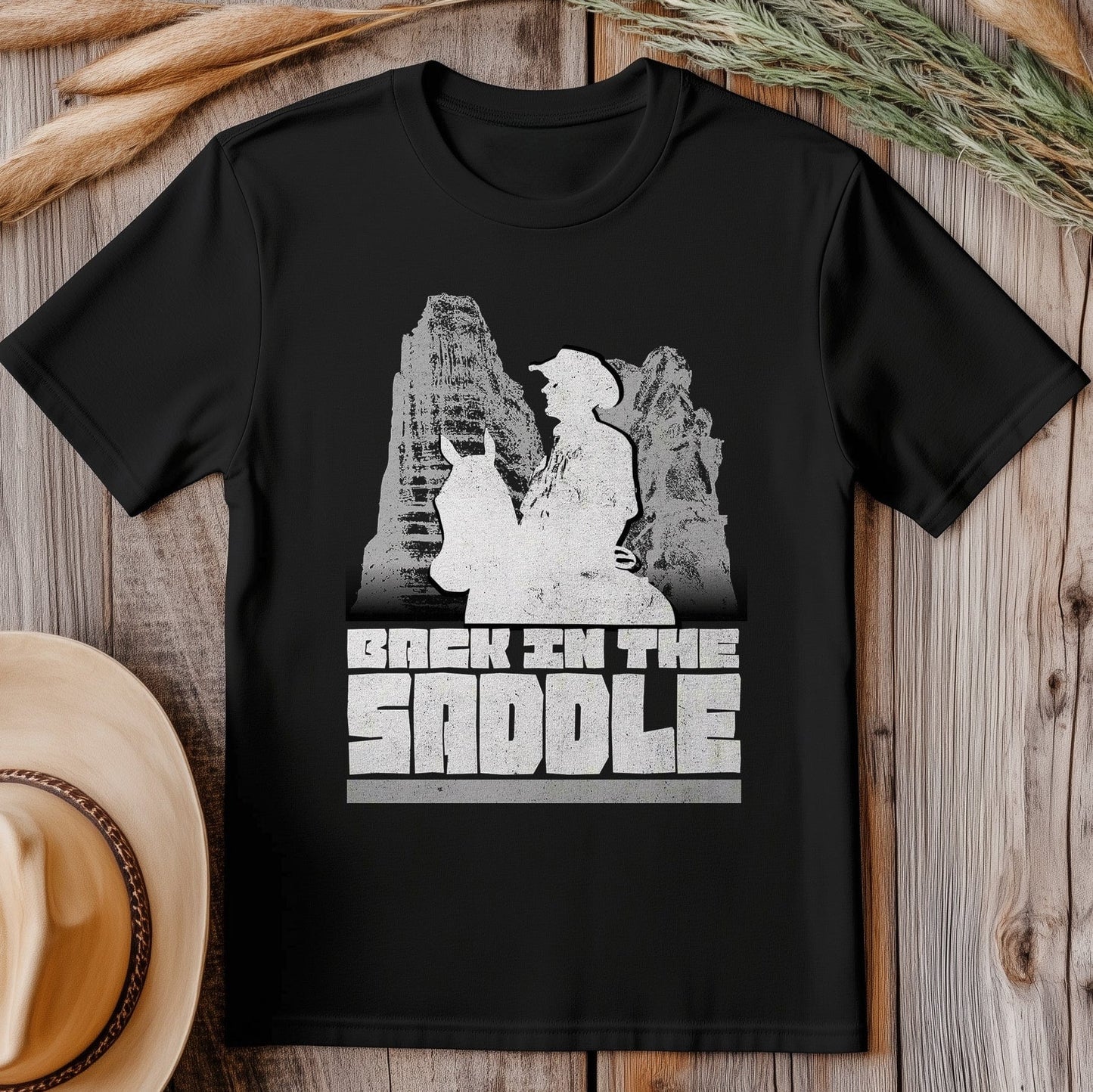 Back in the Saddle Cowboy T-Shirt
