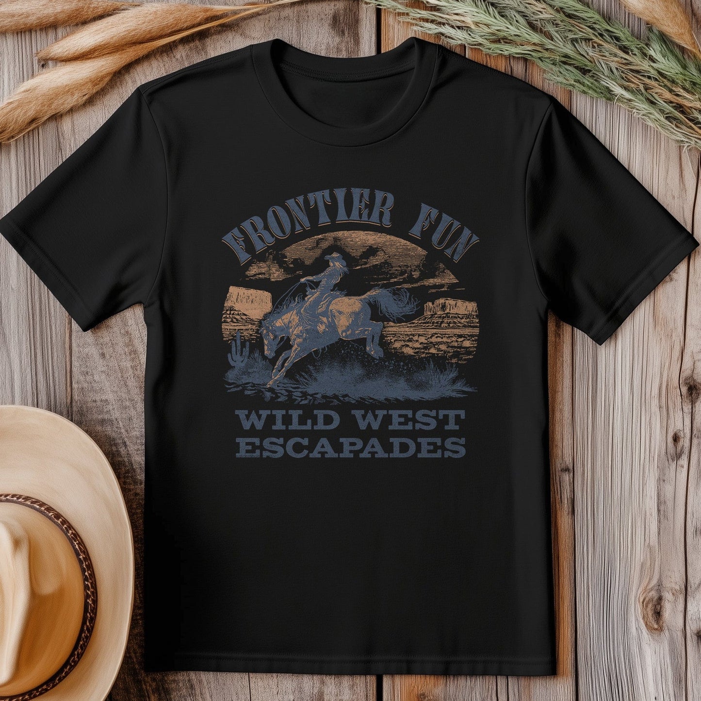 Frontier Fun Cowboy T-shirt - Yippee