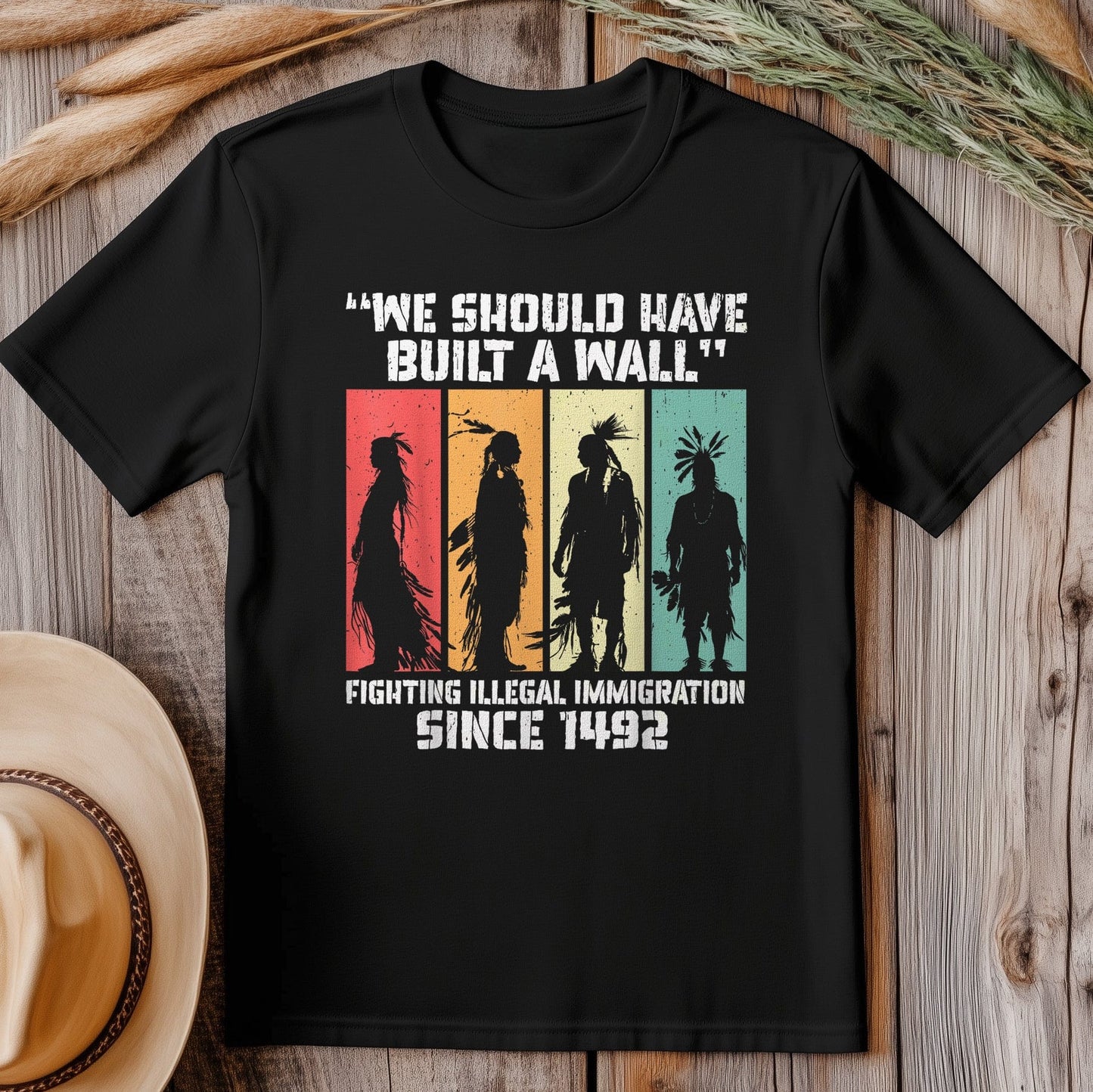 Should Build a Wall Funny T-Shirt