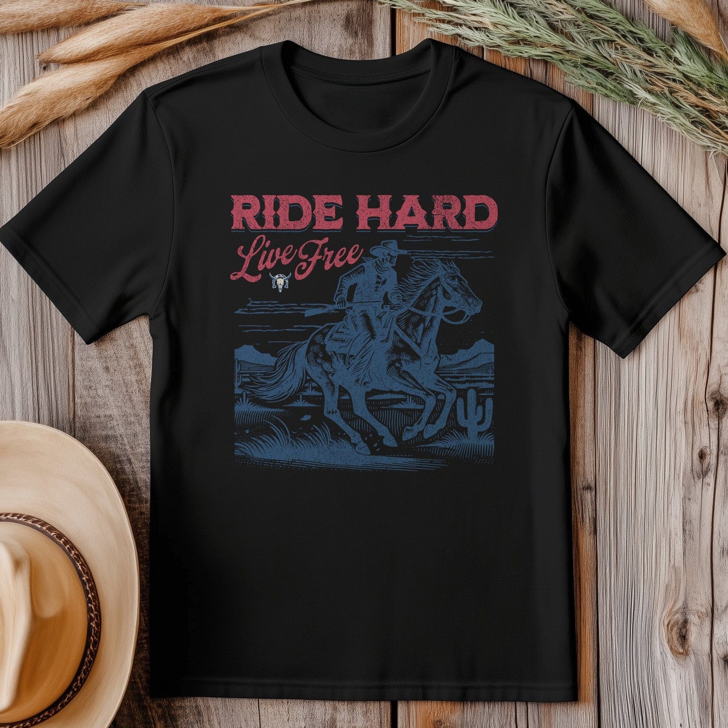 Ride Hard - Live Free T-Shirt,