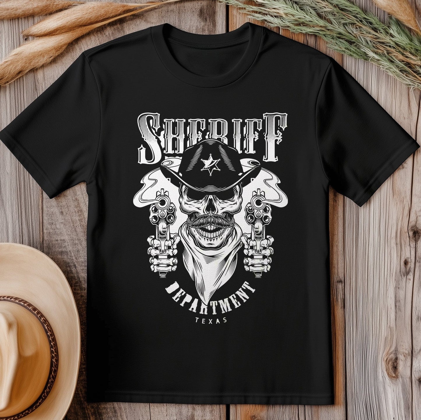 Cowboy Sheriff Department T-Shirt -