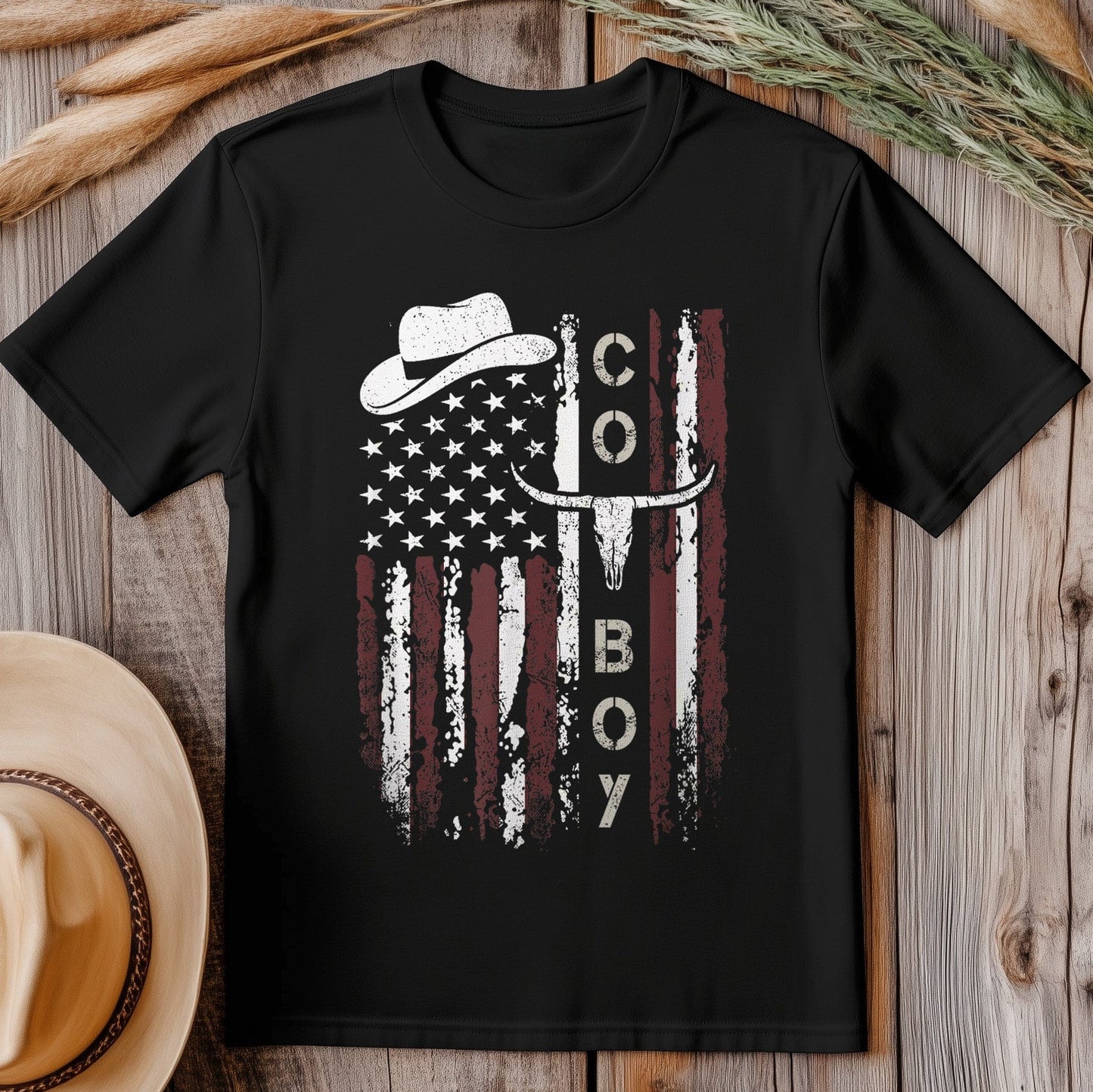 Western Country Cowboy T-Shirt -