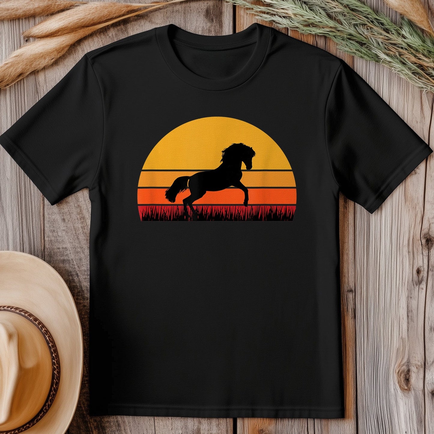 Galloping into Fun: Horse Equestrian T-shirt