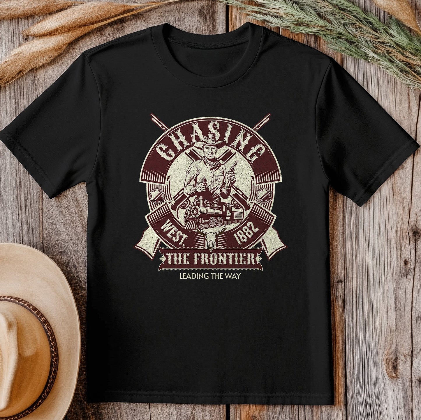 Chasing the Frontier Cowboy T-Shirt