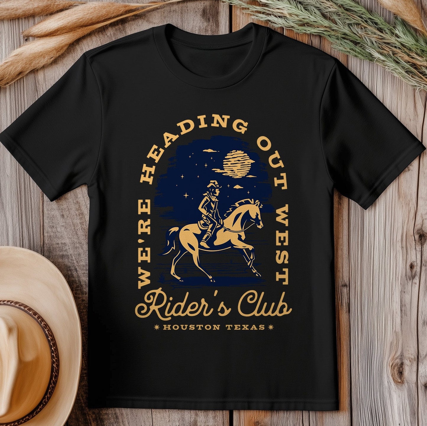 Rider's Club Retro Western T-Shirt -