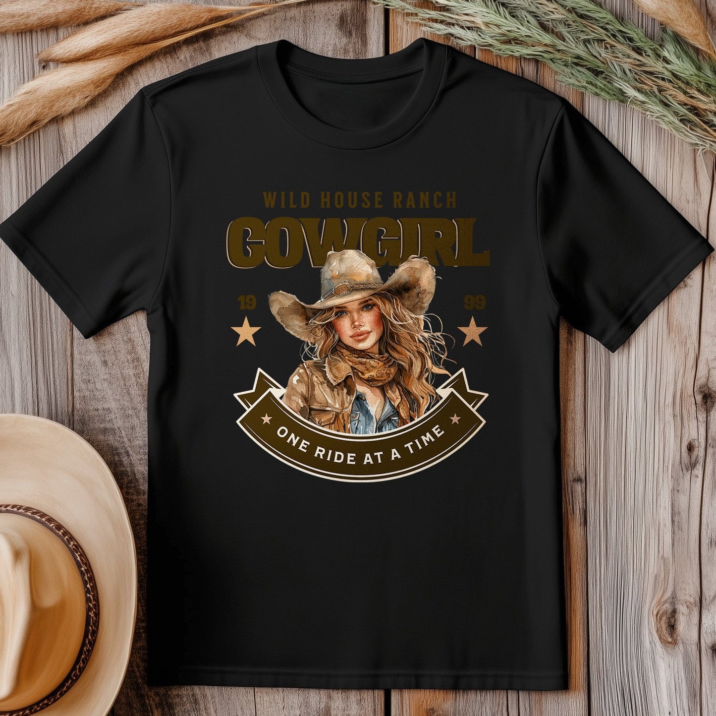 Cowgirl Wild House Ranch T-shirt