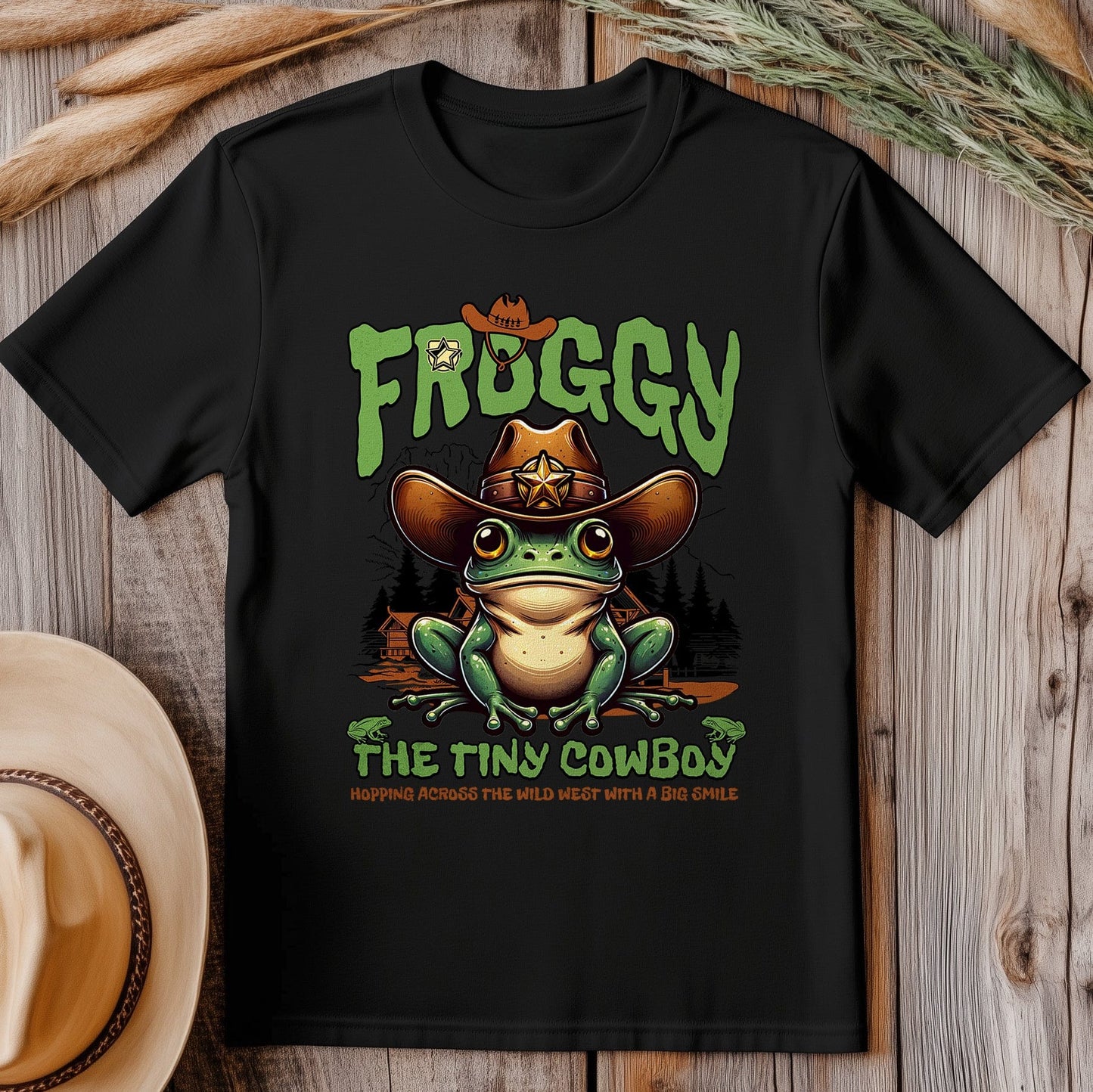 Froggy Sheriff T-Shirt - Hop into the