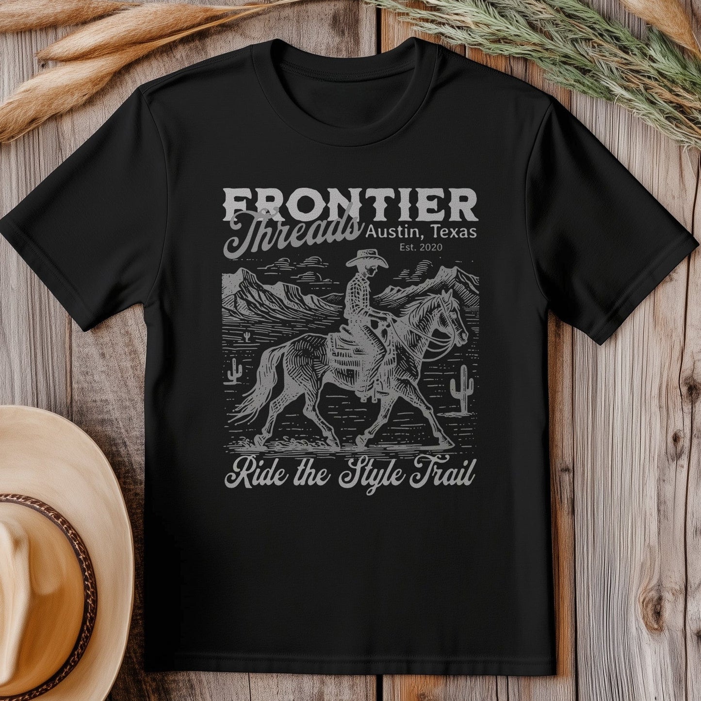 Frontier Cowboy 2 t-shirt - Saddle Up