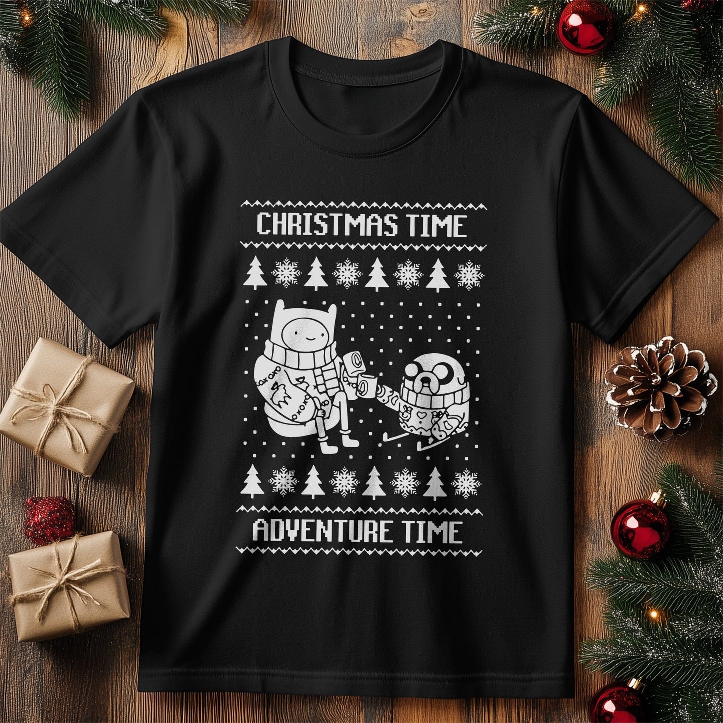 Christmas Time Adventure T-shirt -