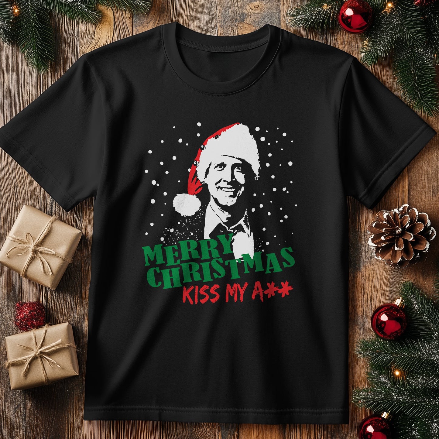 Merry Kiss My Ass Griswold T-Shirt -