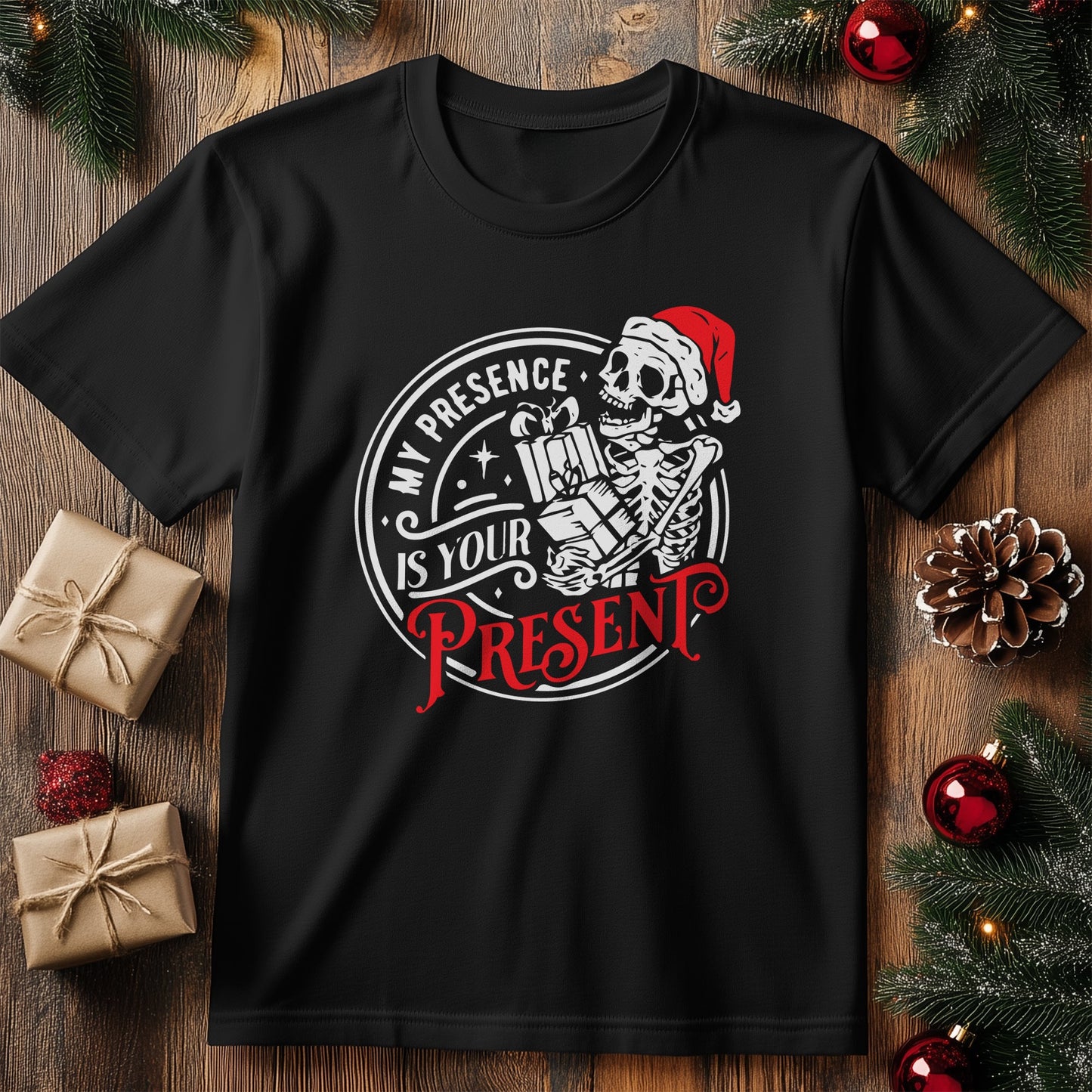 Presence Present T-Shirt - Ho Ho