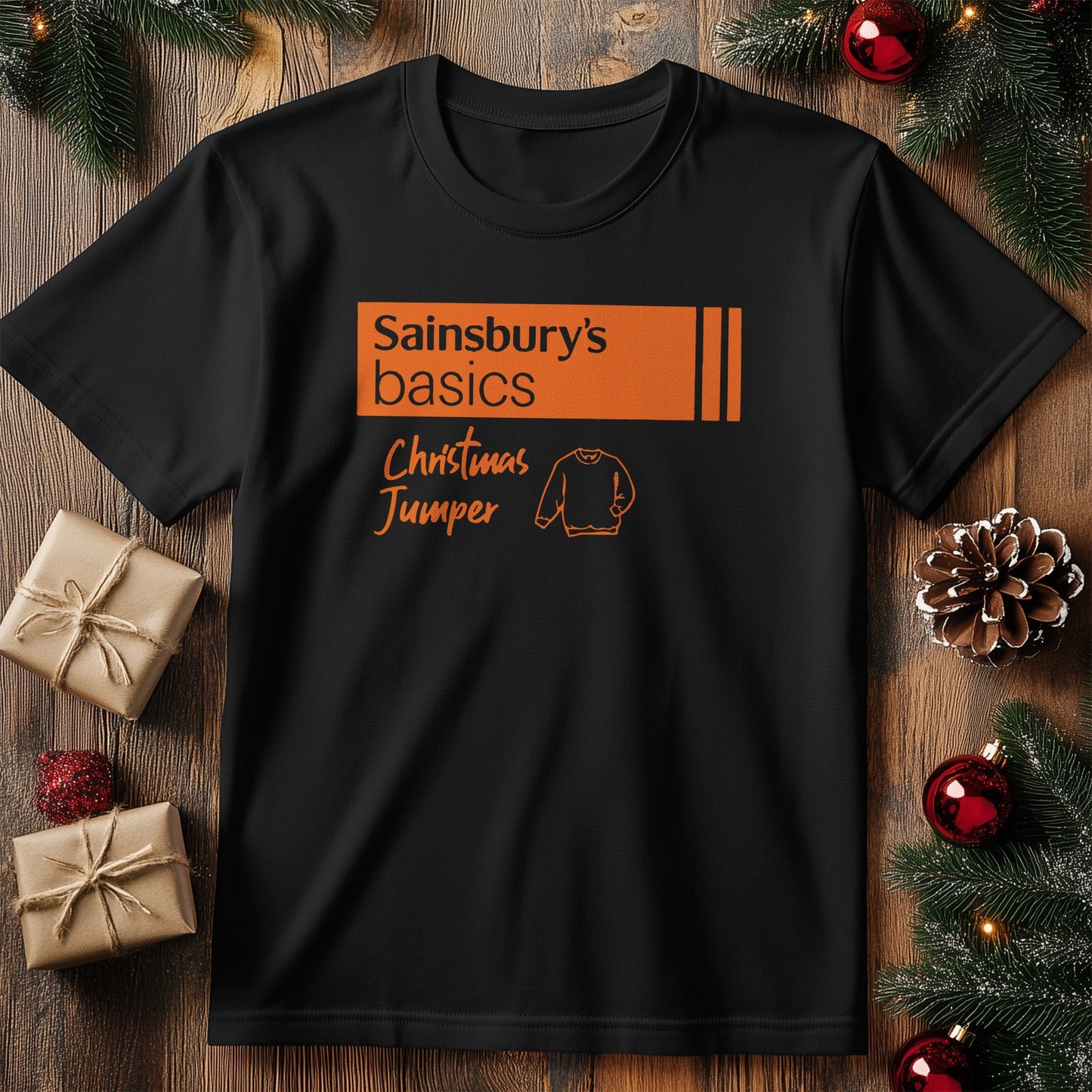 Sainsbury's Christmas Jumper T-shirt