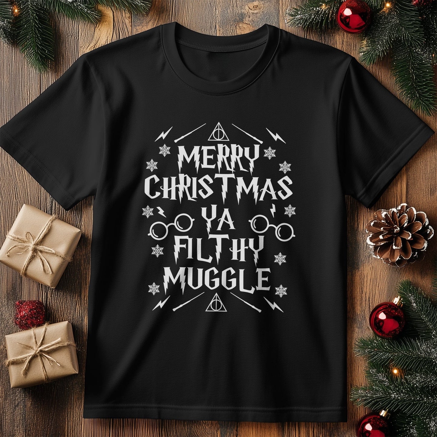 Filthy Muggle T-Shirt - Funny Wizard